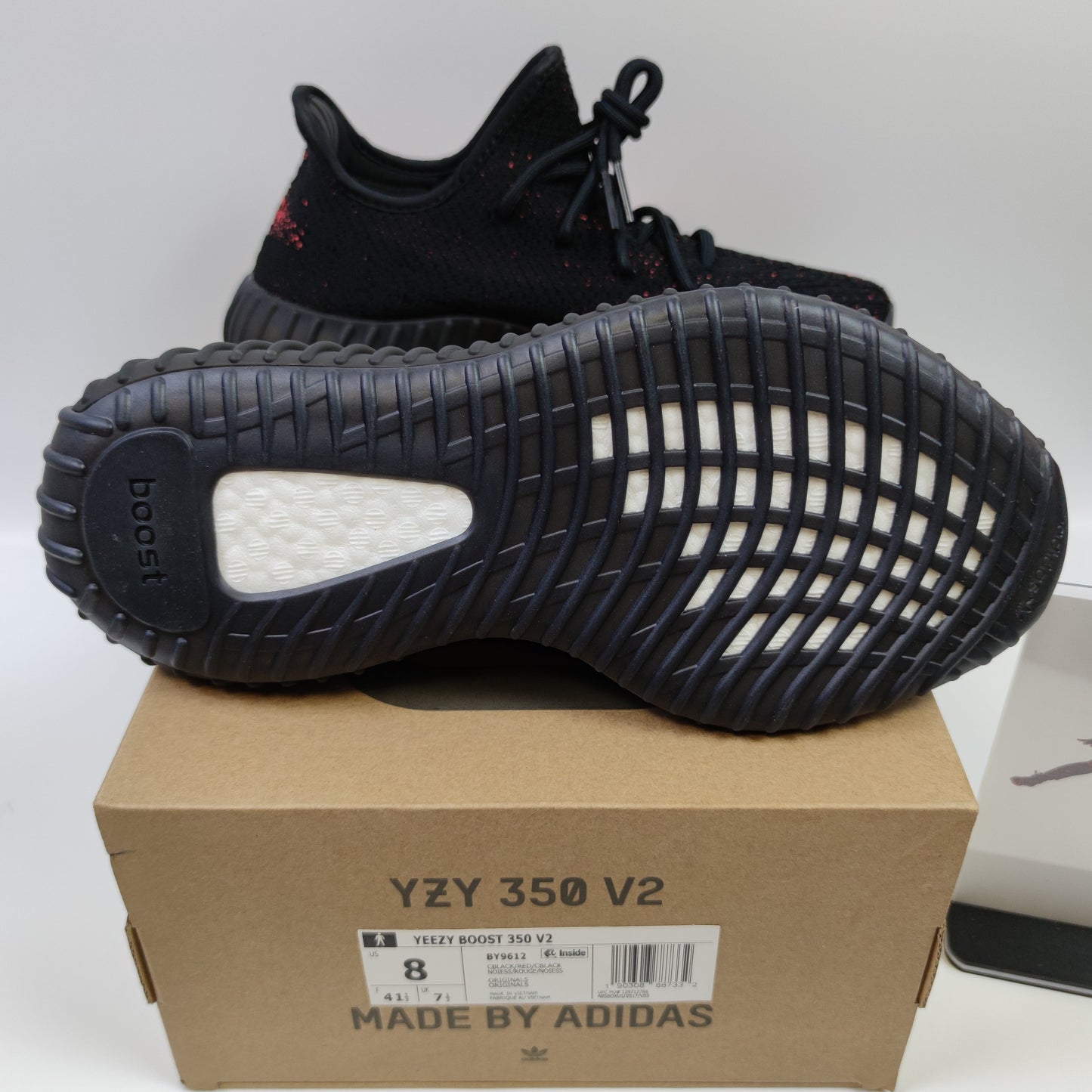 Adidas Originals Yeezy Boost 350 V2 Core Black Red BY9612-2022 - Nike x Jordan