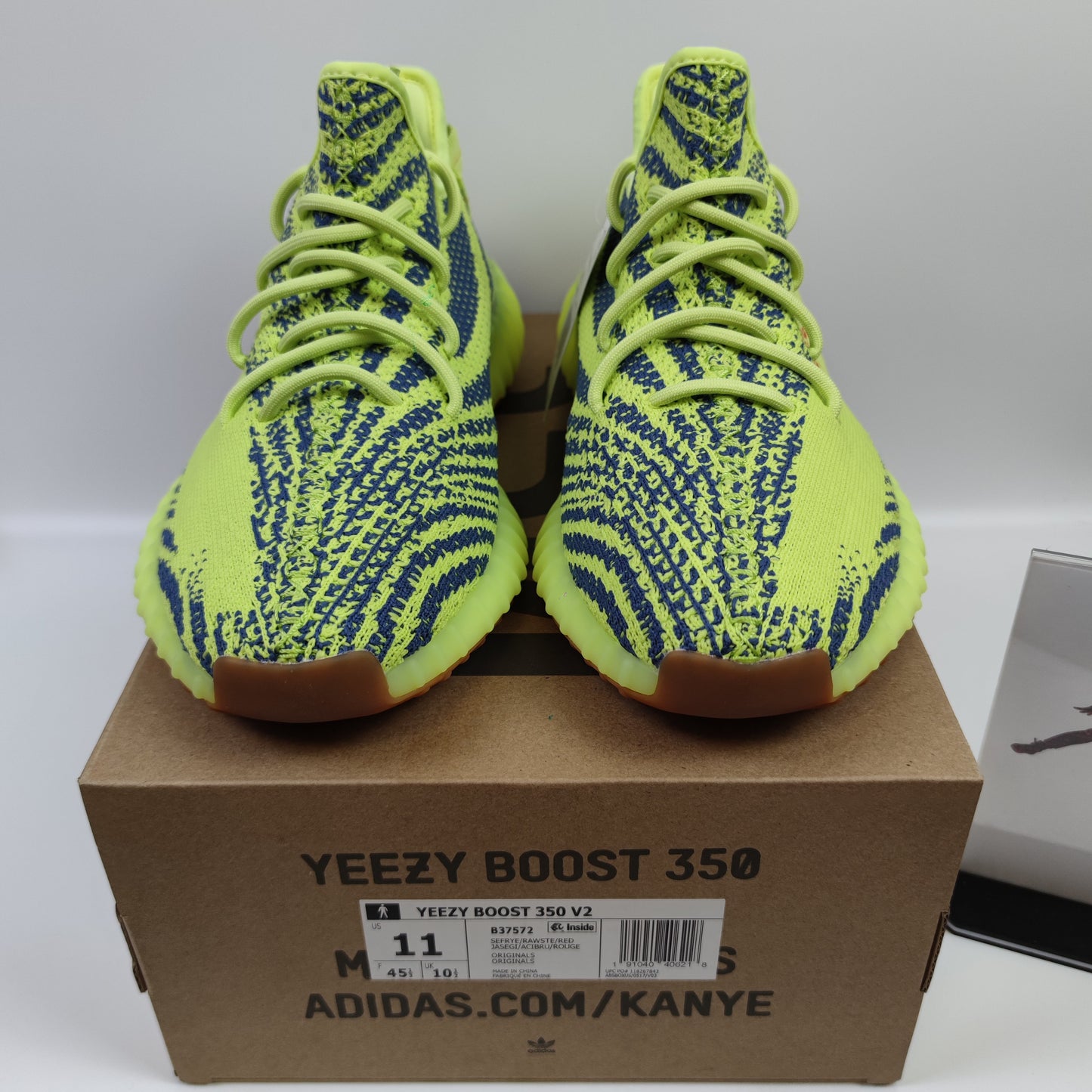 Adidas Originals Yeezy Boost 350 V2 "Semi Frozen Yellow" B37572 - Nike x Jordan