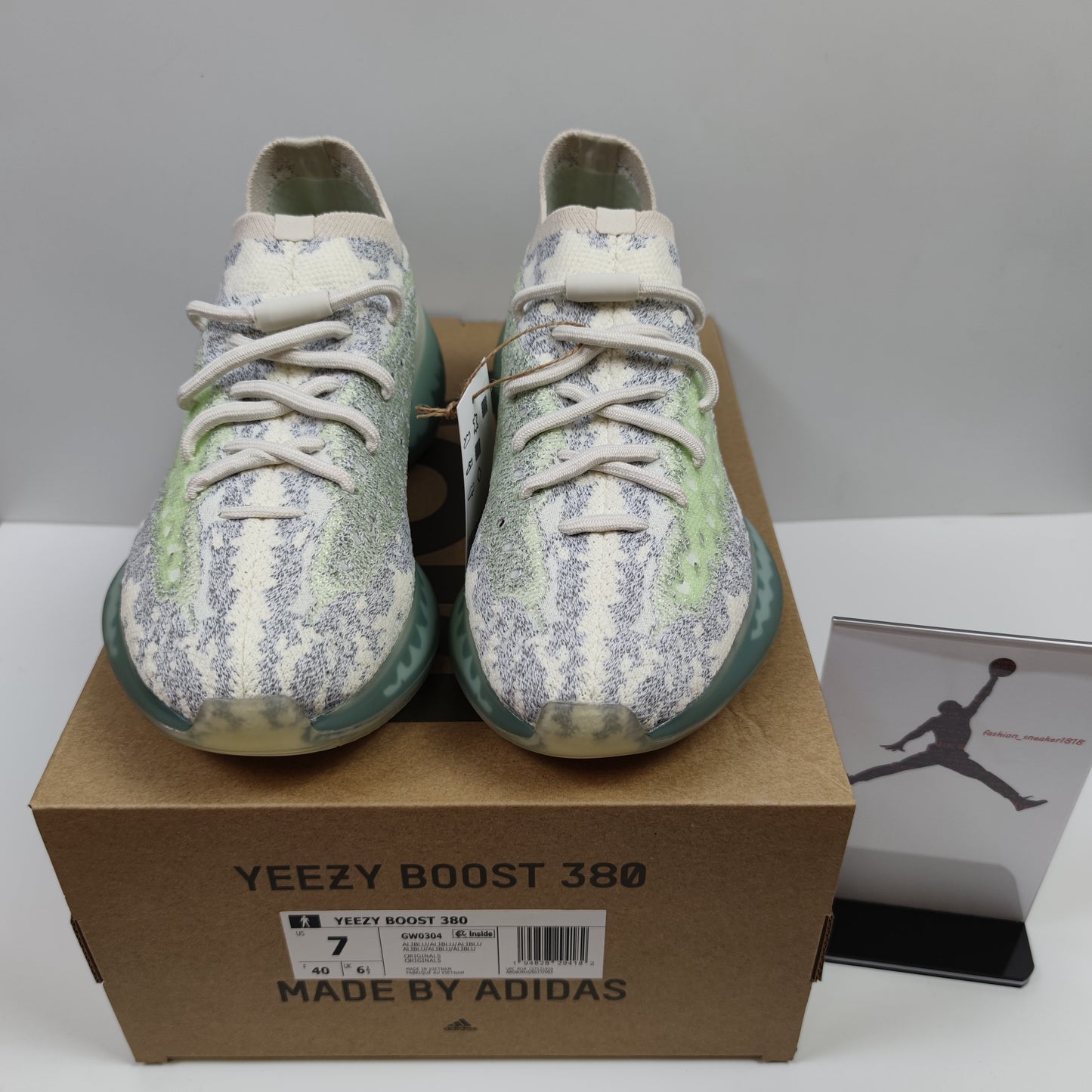 Adidas Originals Yeezy Boost 380 "Alien Blue" GW0304 - Nike x Jordan