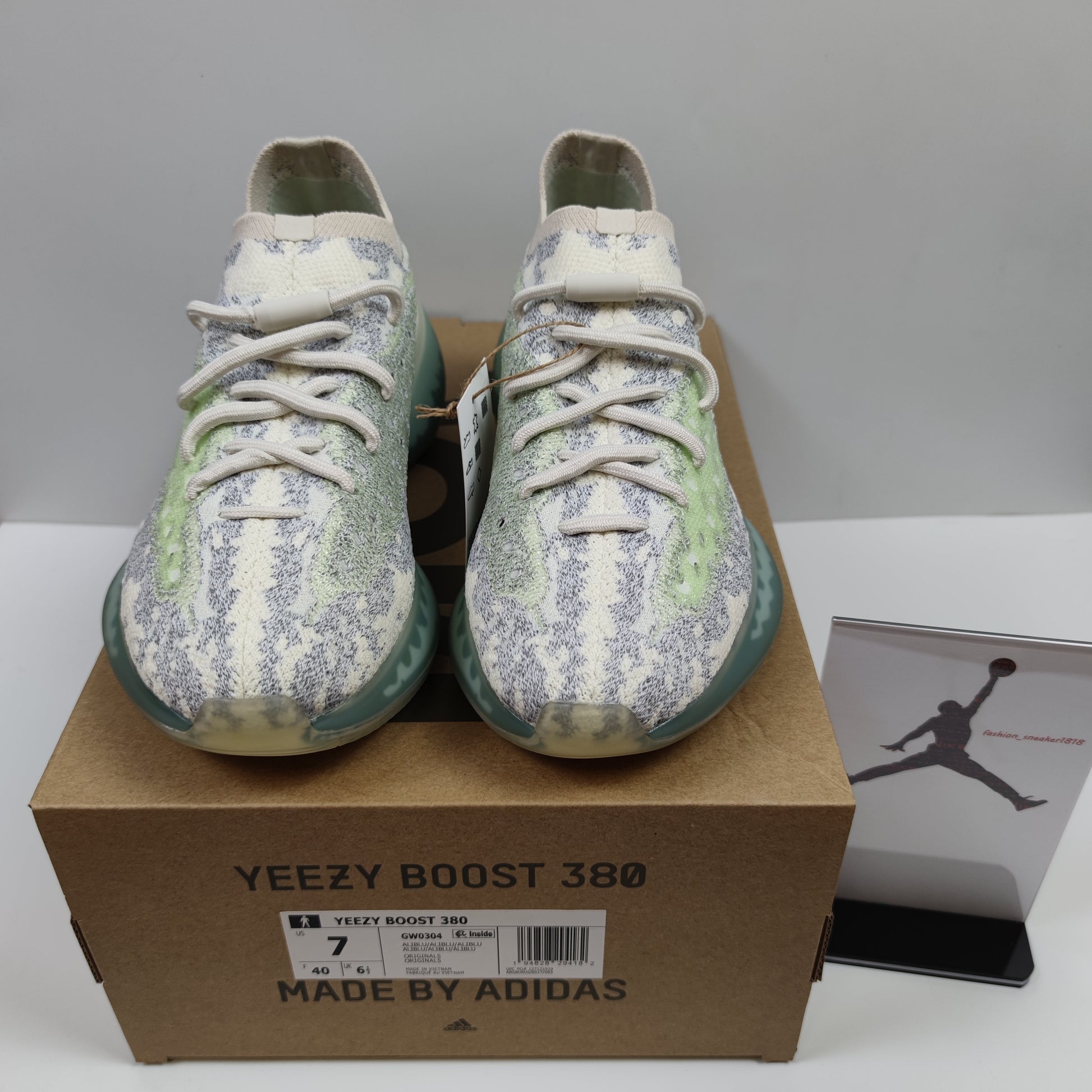 Adidas Originals Yeezy Boost 380 "Alien Blue" GW0304 - Nike x Jordan