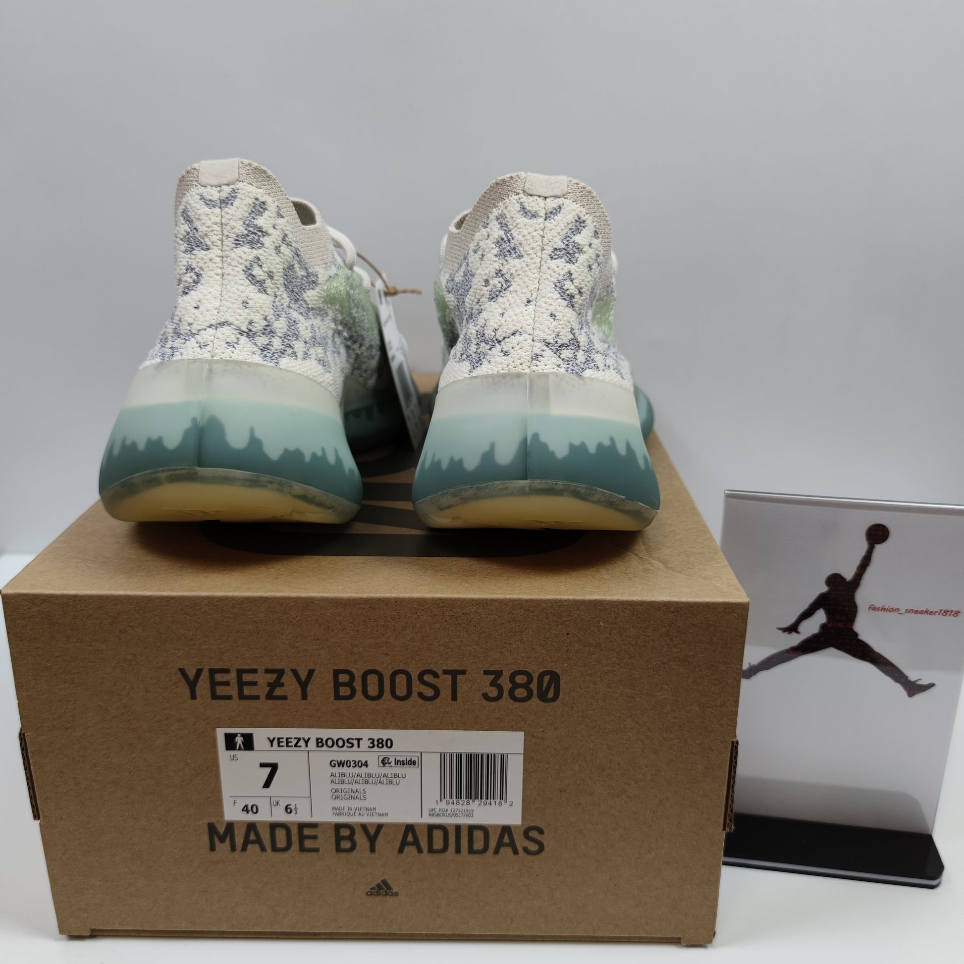 Adidas Originals Yeezy Boost 380 "Alien Blue" GW0304 - Nike x Jordan