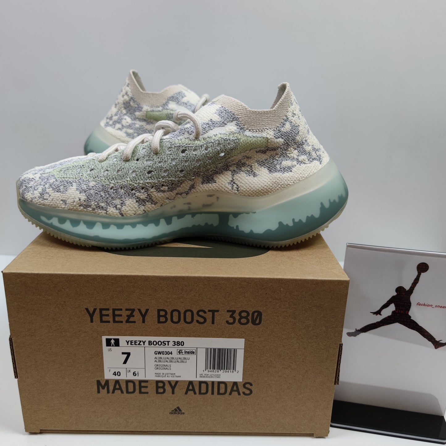 Adidas Originals Yeezy Boost 380 "Alien Blue" GW0304 - Nike x Jordan