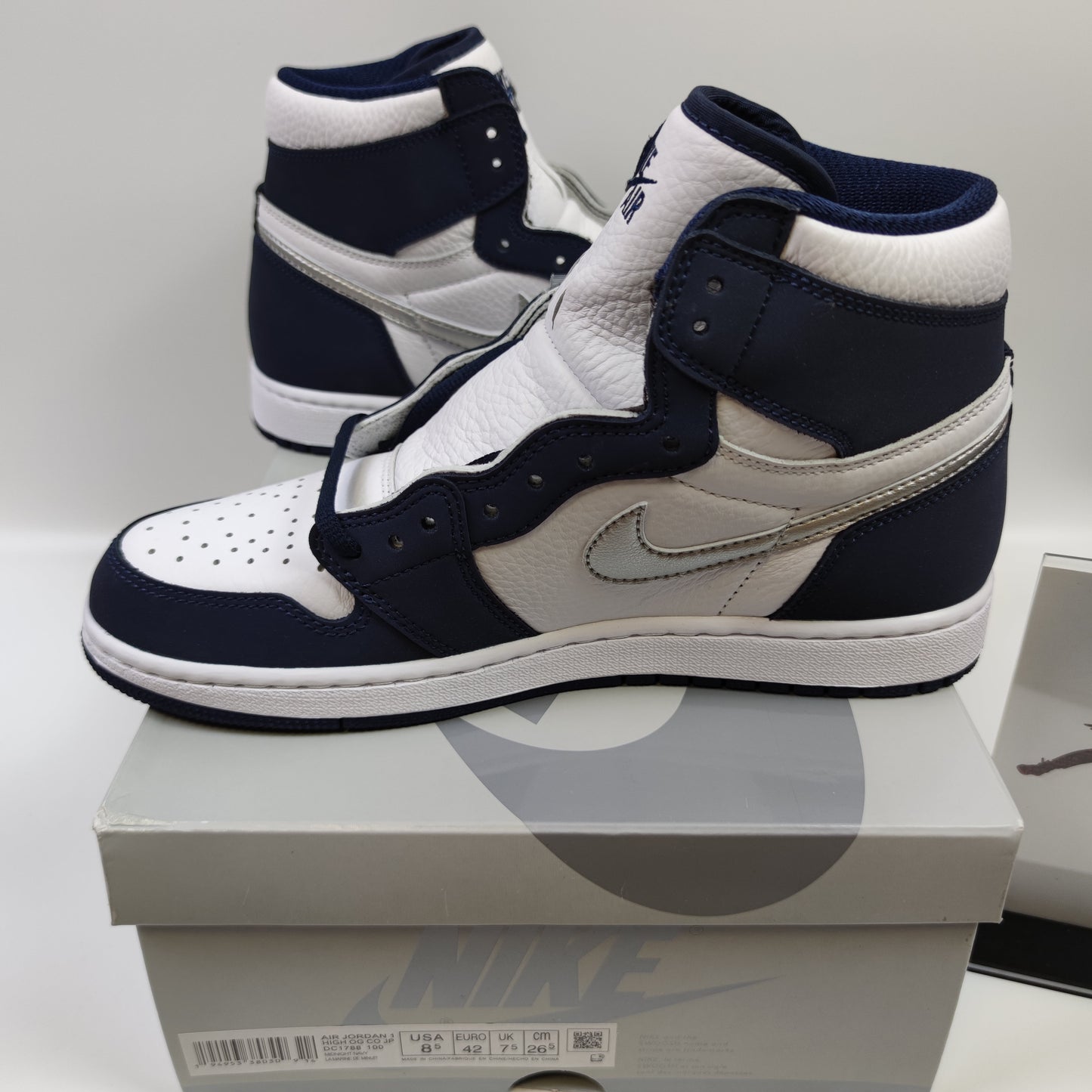 Air Jordan 1 High OG CO JP "Midnight Navy" DC1788-100 - Nike x Jordan