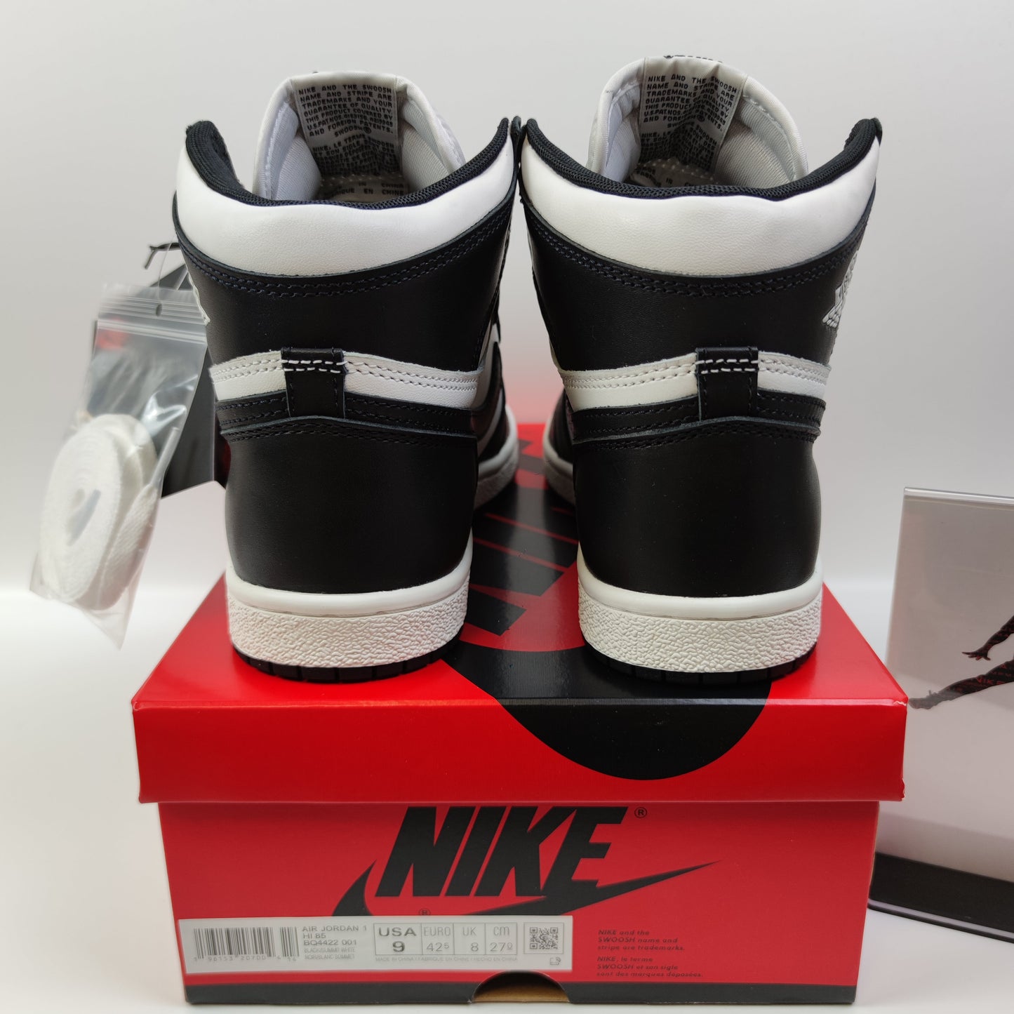 Air Jordan 1 Retro High 85 Black White (2023) BQ4422-001 - Nike x Jordan