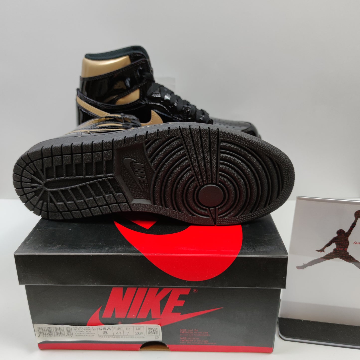 Air Jordan 1 Retro High OG "Black Gold" 555088-032 - Nike x Jordan