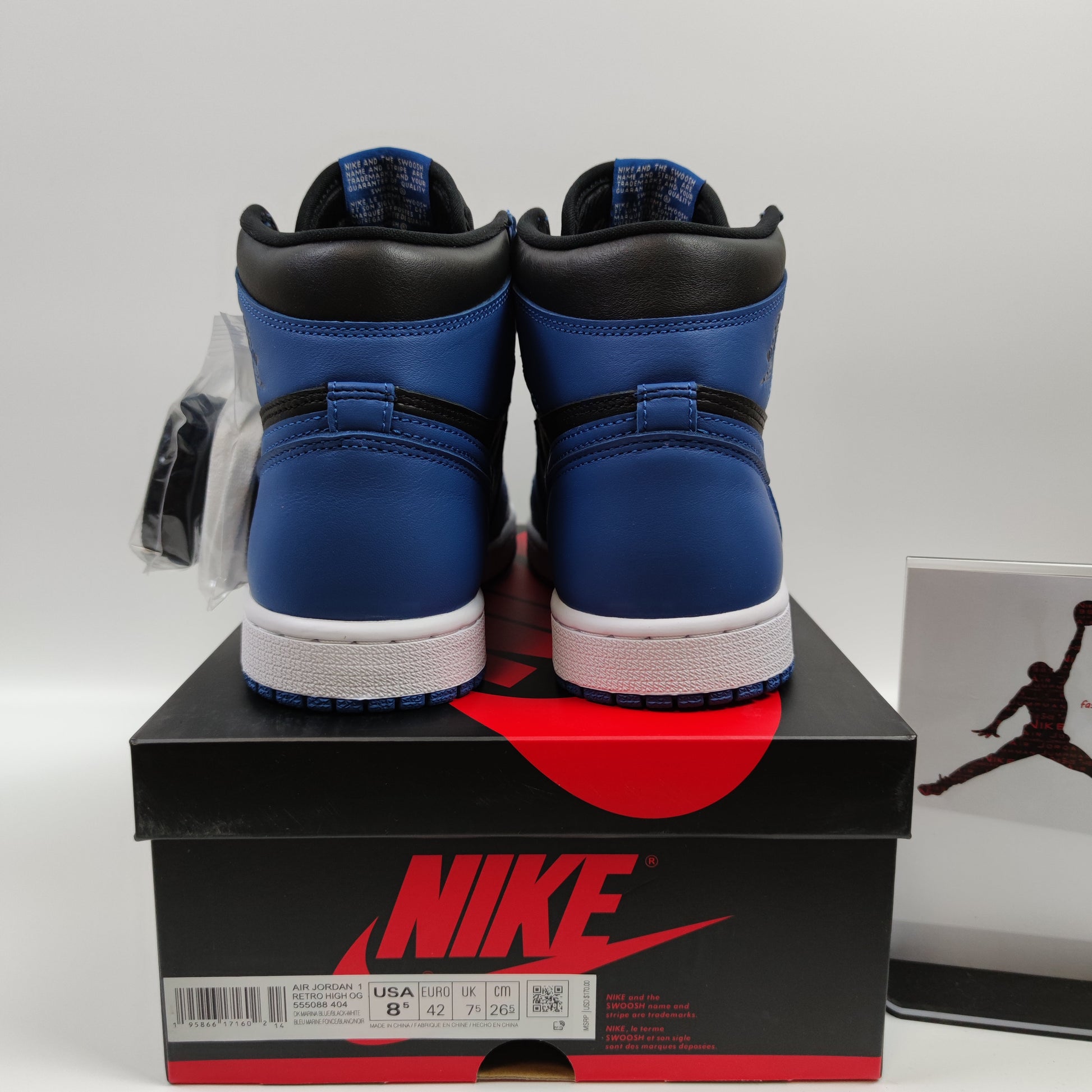 Air Jordan 1 Retro High OG "Dark Marina Blue" 555088-404 - Nike x Jordan