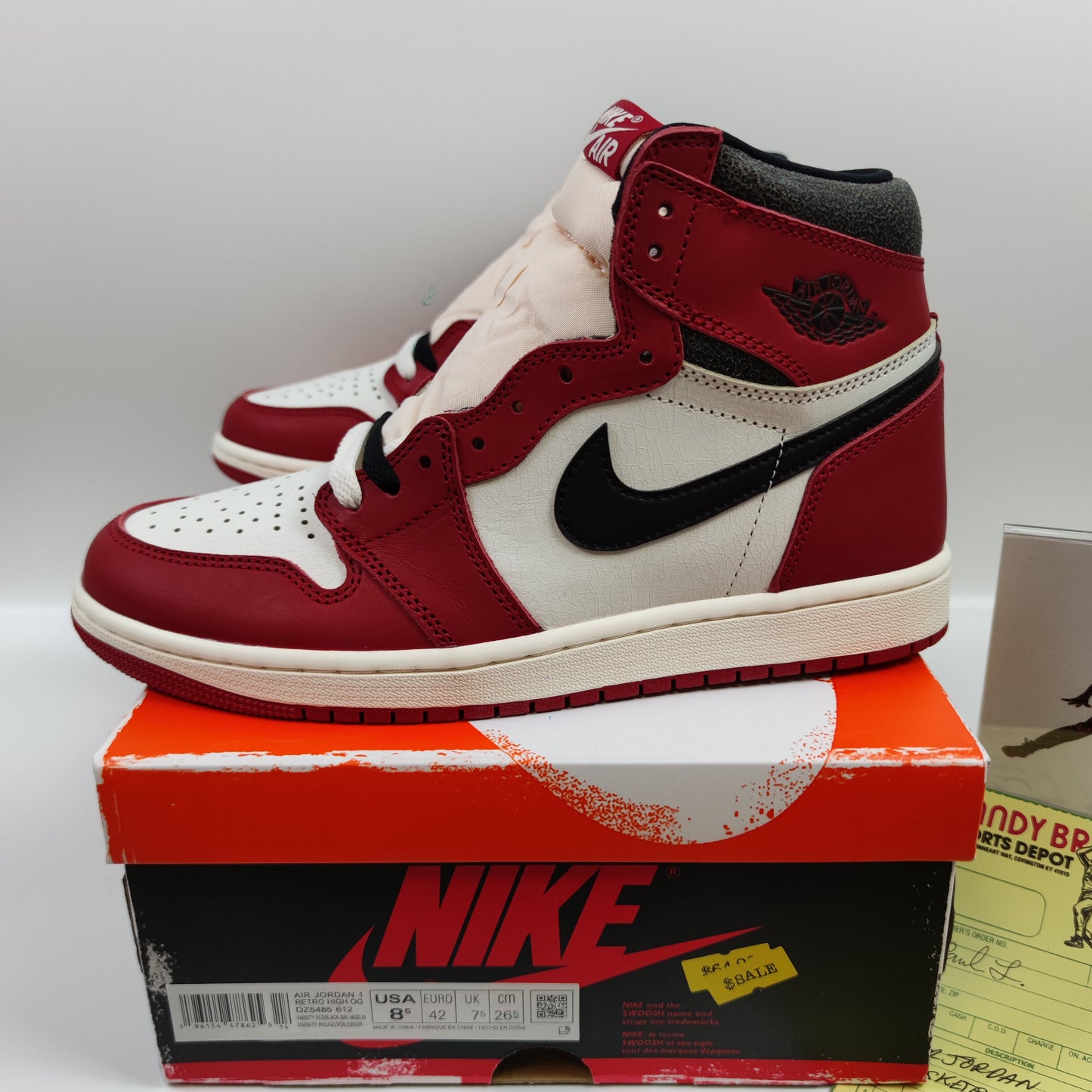 Air Jordan 1 Retro High OG "Lost & Found" DZ5485-612 - Nike x Jordan