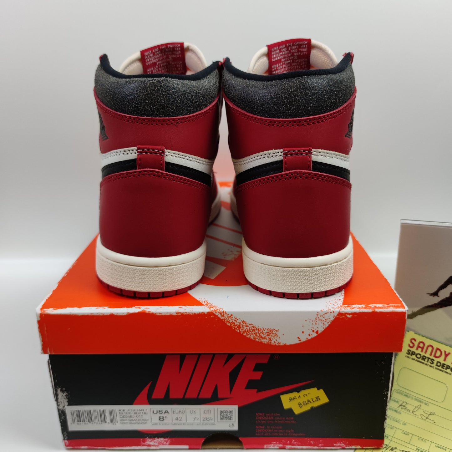 Air Jordan 1 Retro High OG "Lost & Found" DZ5485-612 - Nike x Jordan