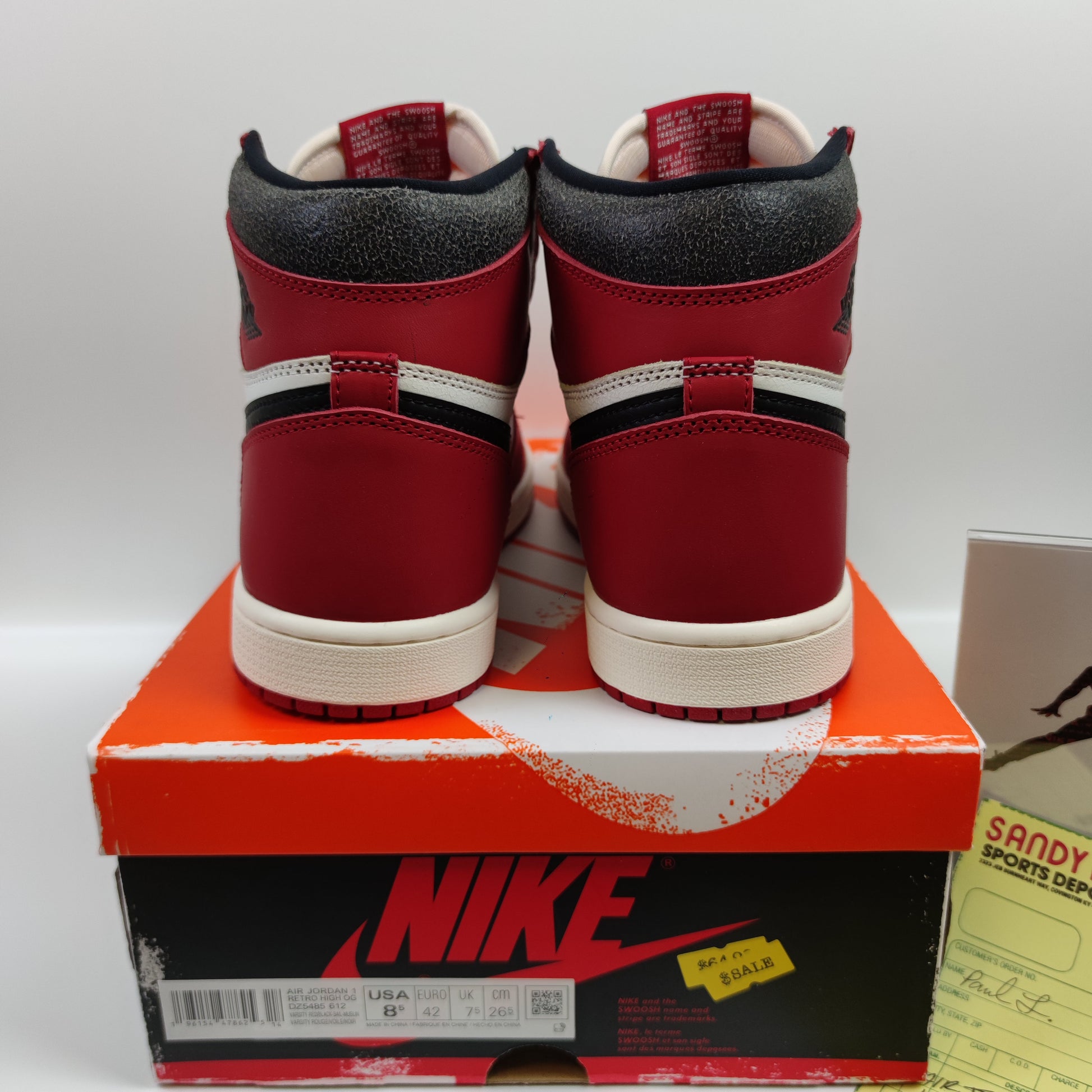 Air Jordan 1 Retro High OG "Lost & Found" DZ5485-612 - Nike x Jordan