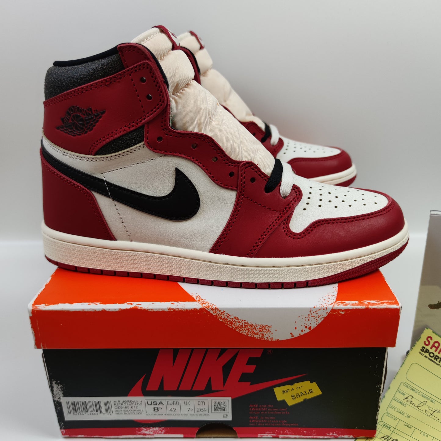 Air Jordan 1 Retro High OG "Lost & Found" DZ5485-612 - Nike x Jordan