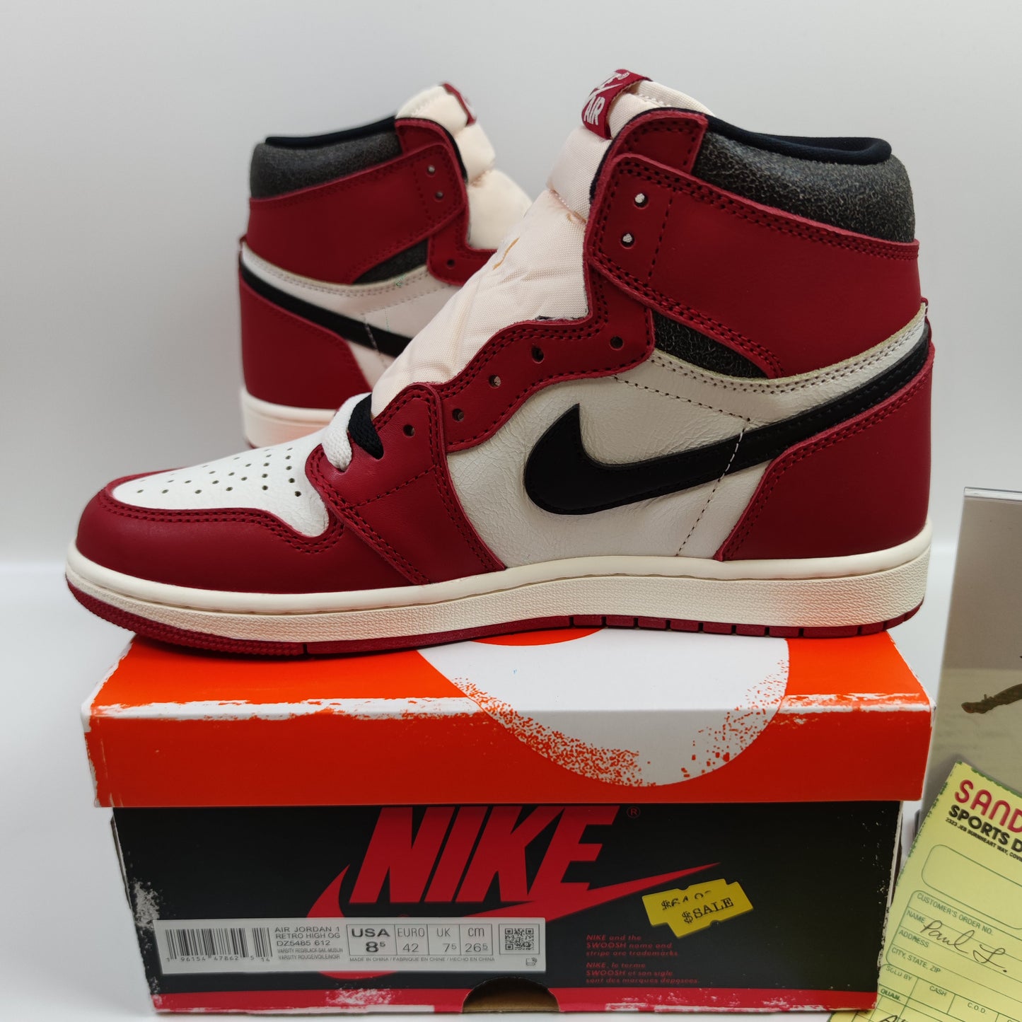 Air Jordan 1 Retro High OG "Lost & Found" DZ5485-612 - Nike x Jordan