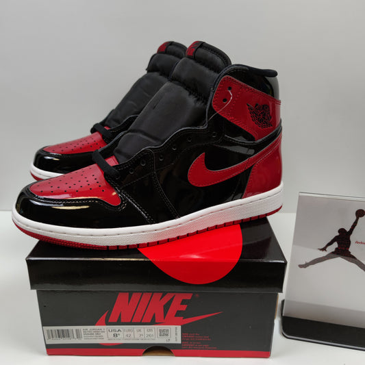 Air Jordan 1 Retro High OG "Patent Bred" 555088-063 - Nike x Jordan