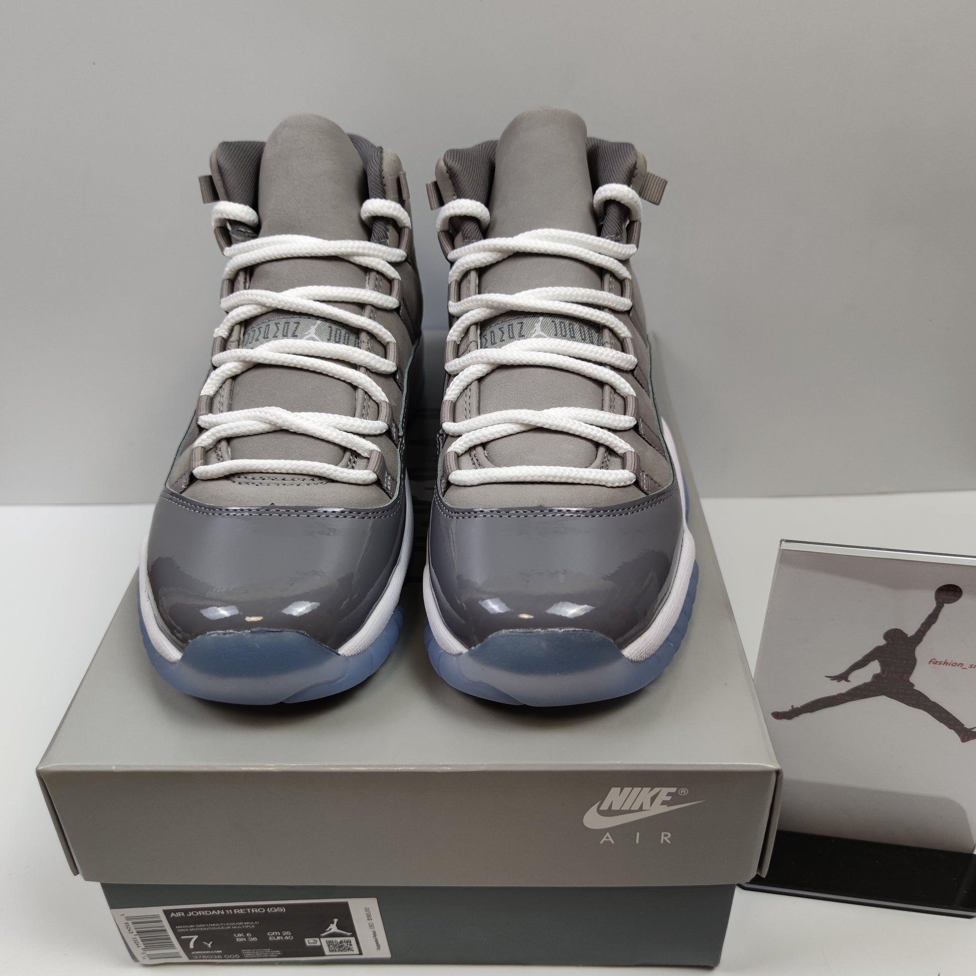 Air Jordan 11 Retro (GS) "Cool Grey" 378038-005 - Nike x Jordan