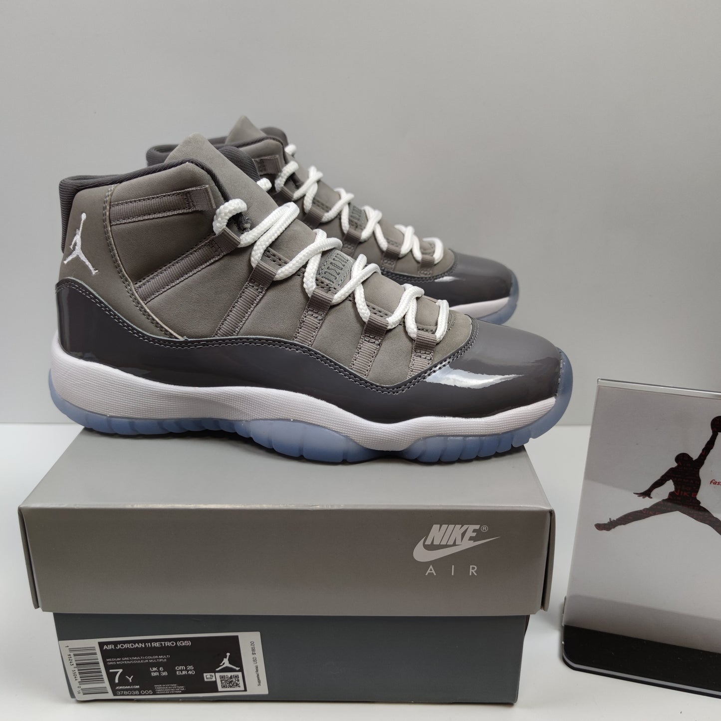 Air Jordan 11 Retro (GS) "Cool Grey" 378038-005 - Nike x Jordan
