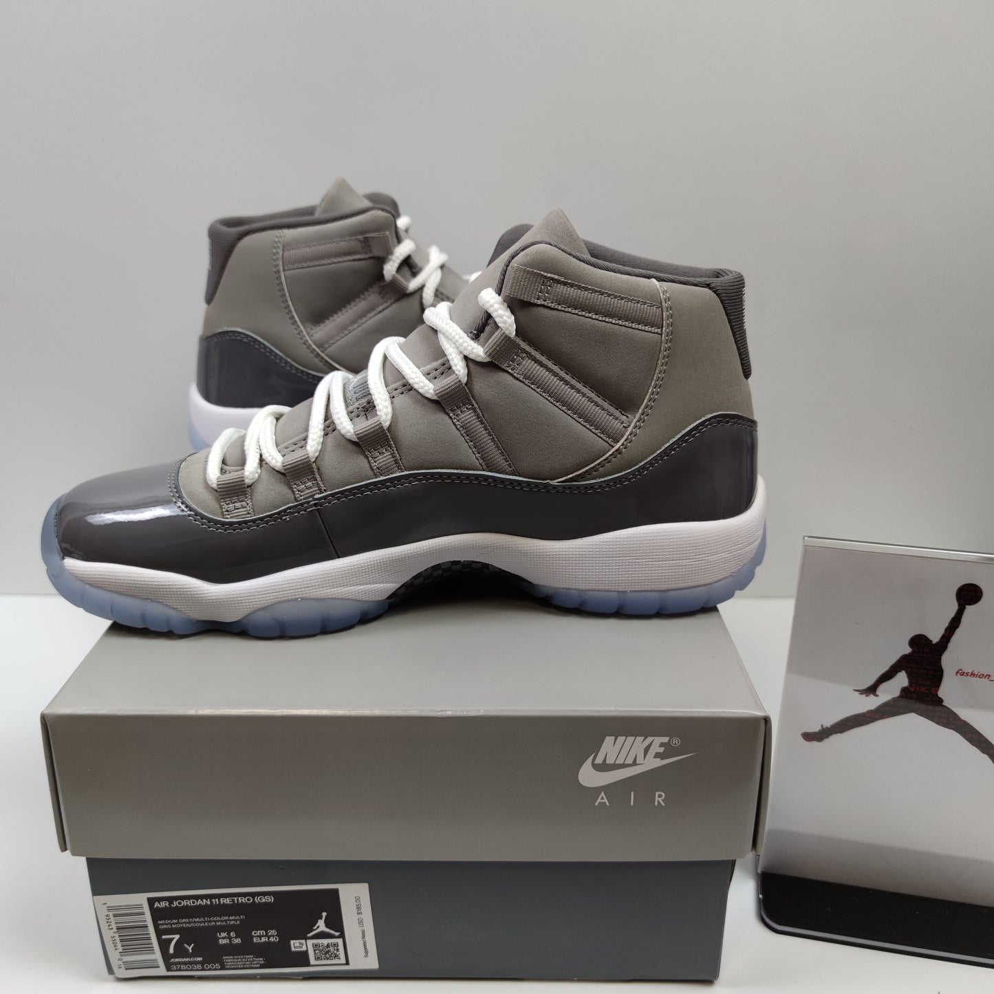 Air Jordan 11 Retro (GS) "Cool Grey" 378038-005 - Nike x Jordan