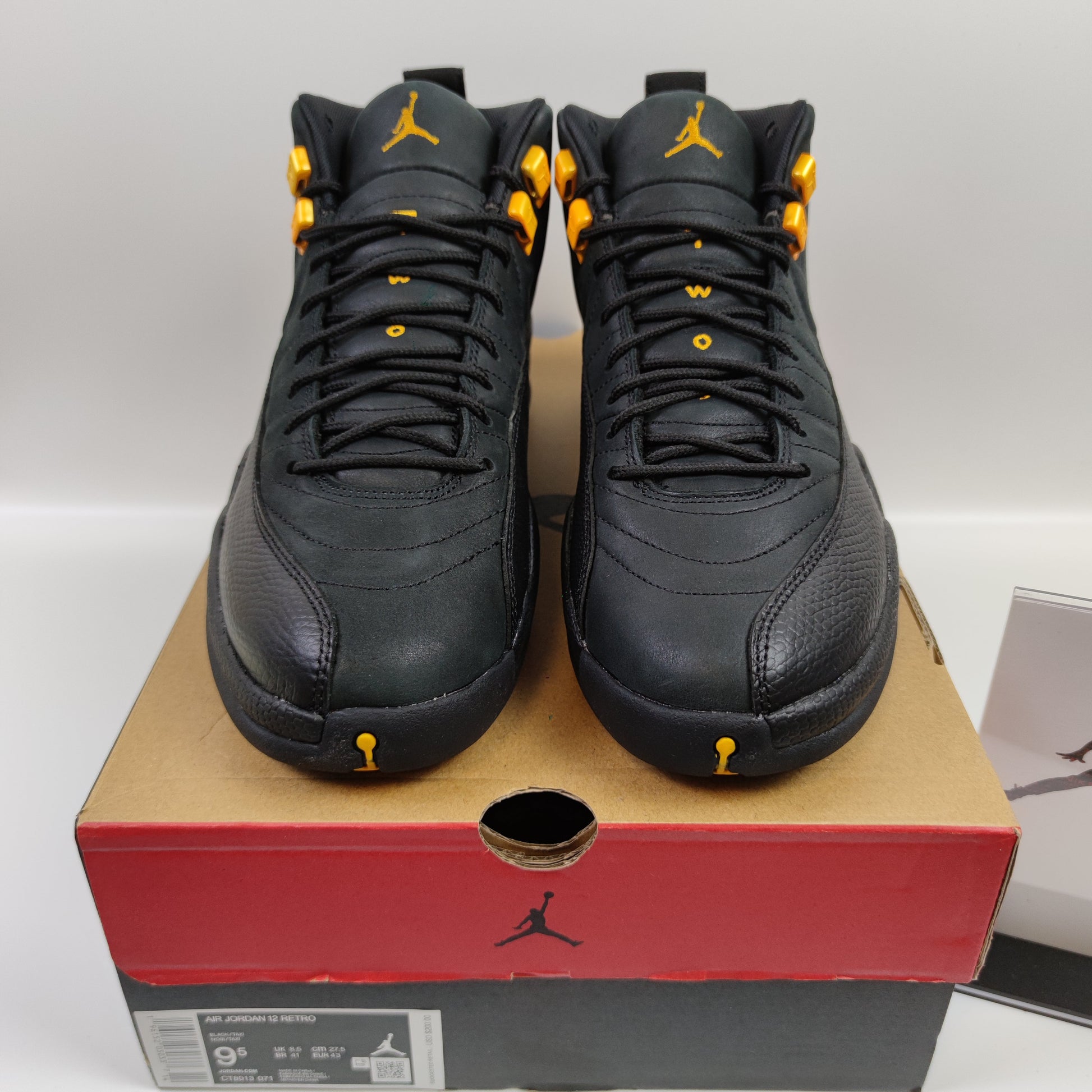 Air Jordan 12 Retro "Black Taxi" CT8013-071 - Nike x Jordan