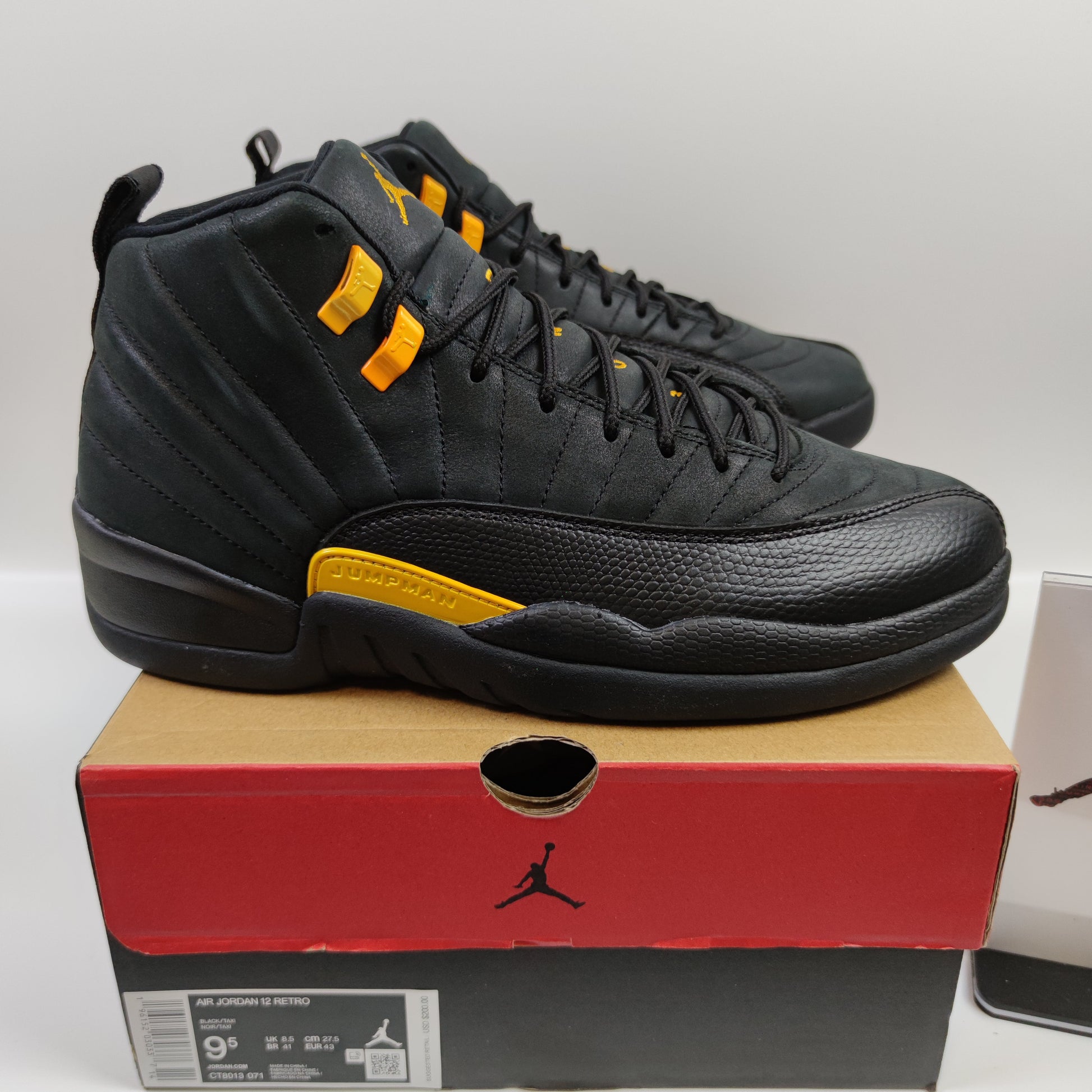 Air Jordan 12 Retro "Black Taxi" CT8013-071 - Nike x Jordan