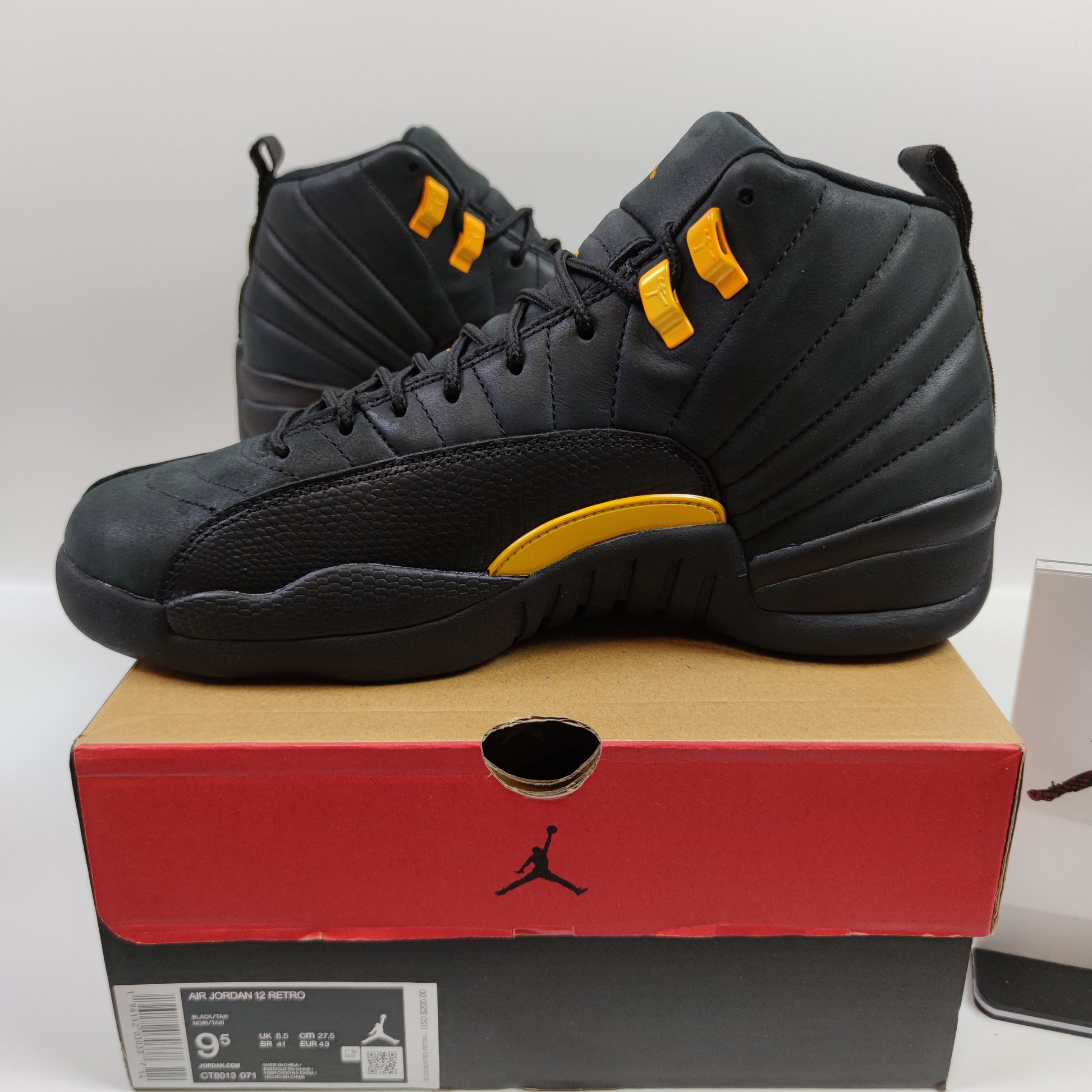 Air Jordan 12 Retro "Black Taxi" CT8013-071 - Nike x Jordan