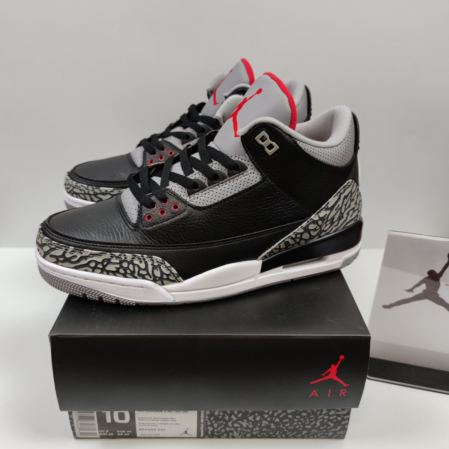 Air Jordan 3 Retro Black Cement 854262-001 - Nike x Jordan