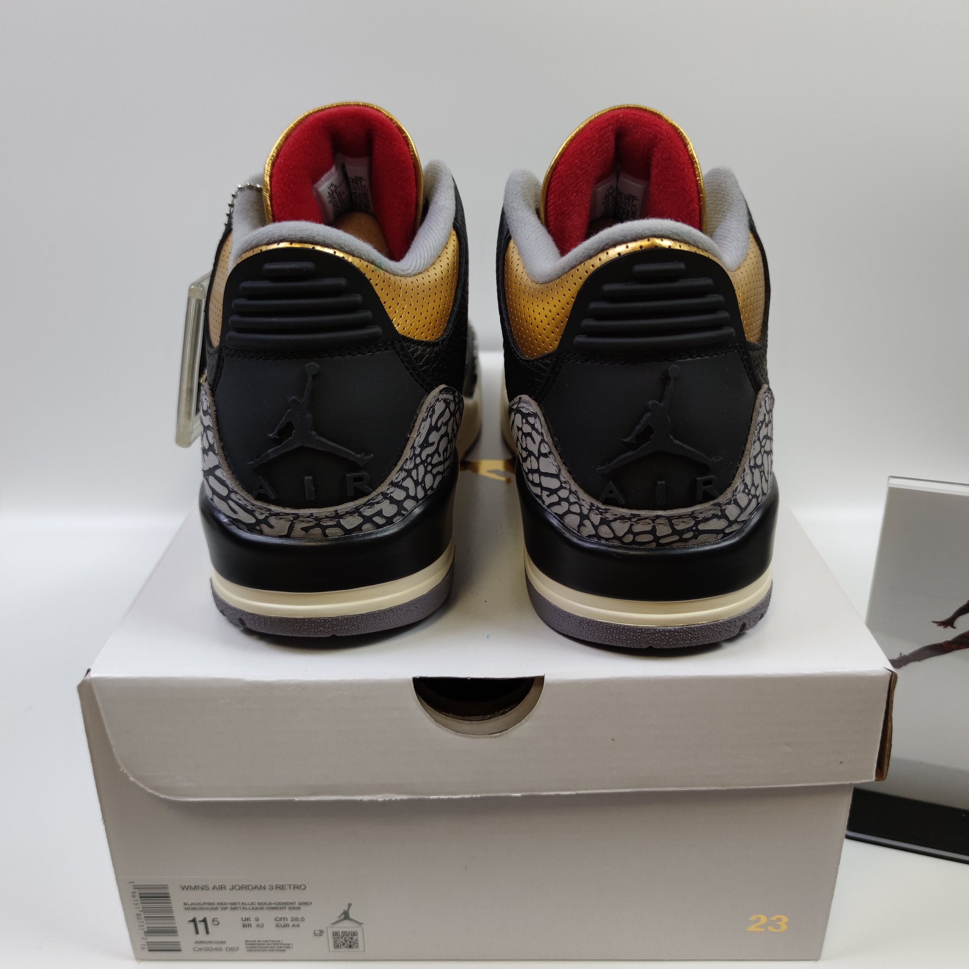Air Jordan 3 Retro "Black Gold" CK9246-067 - Nike x Jordan