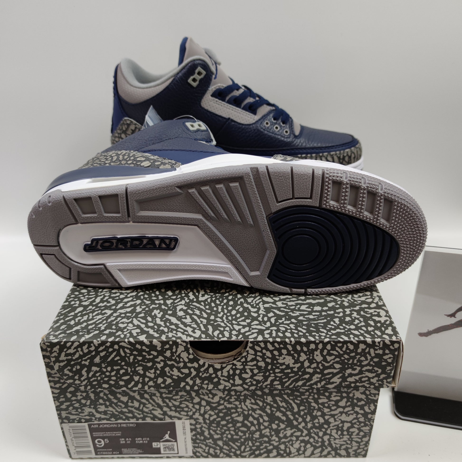 Air Jordan 3 Retro "Midnight Navy" CT8532-401 - Nike x Jordan