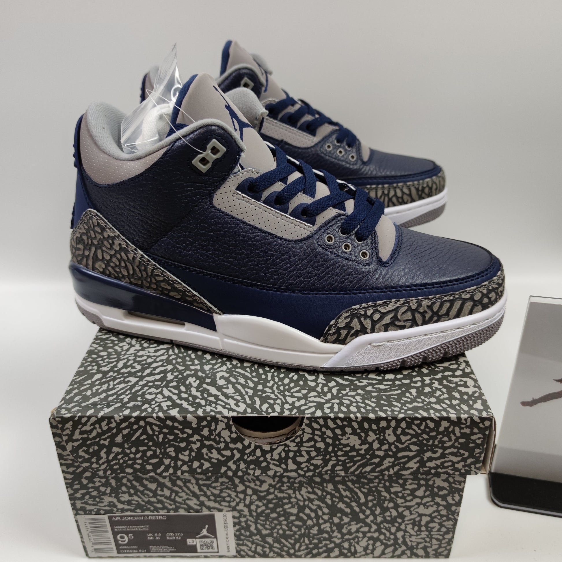 Air Jordan 3 Retro "Midnight Navy" CT8532-401 - Nike x Jordan