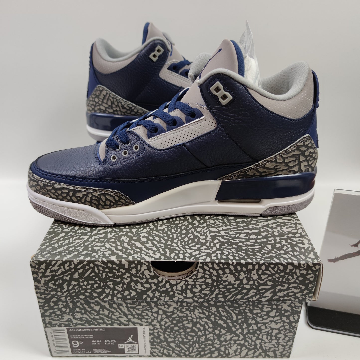 Air Jordan 3 Retro "Midnight Navy" CT8532-401 - Nike x Jordan