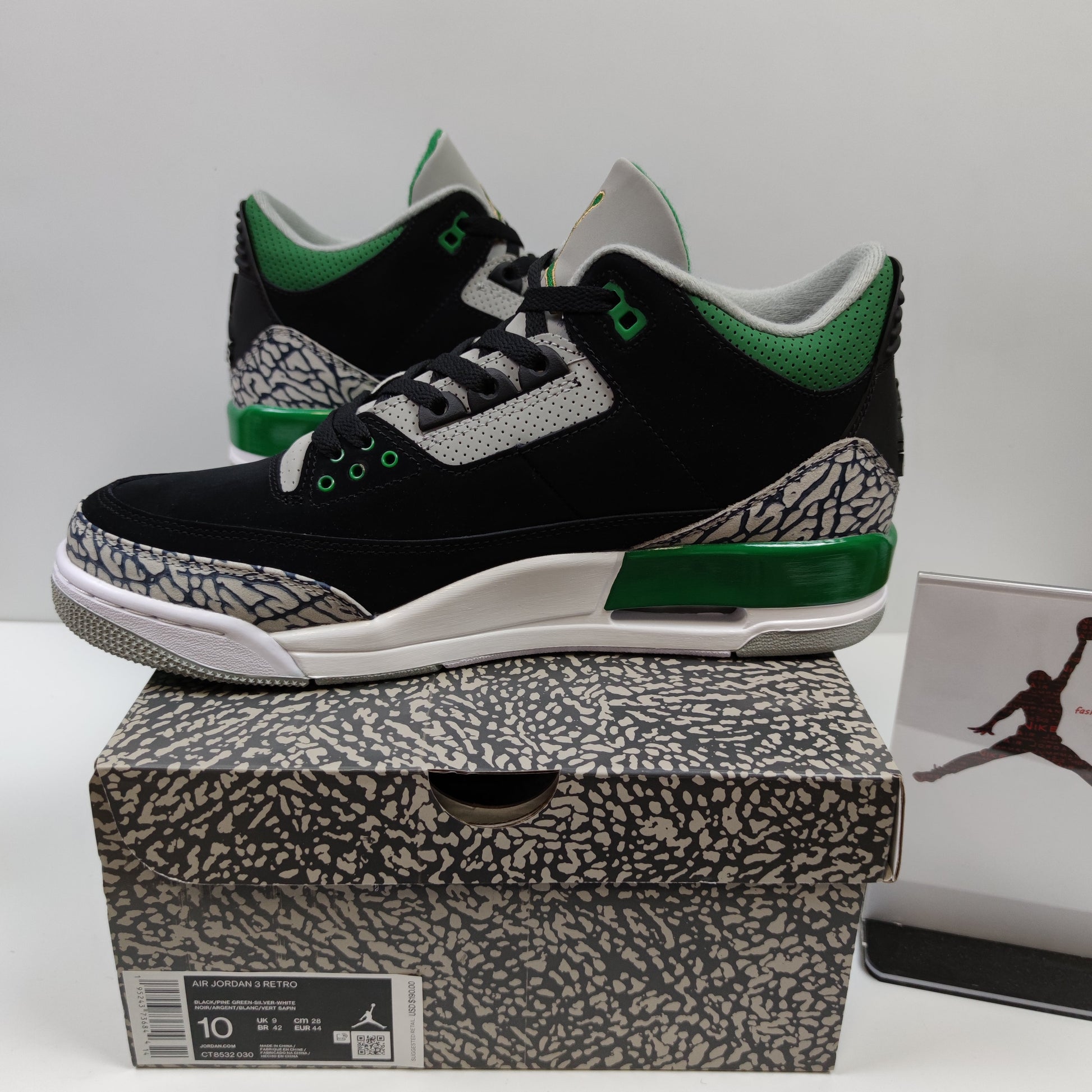 Air Jordan 3 Retro "Pine Green" CT8532-030 - Nike x Jordan