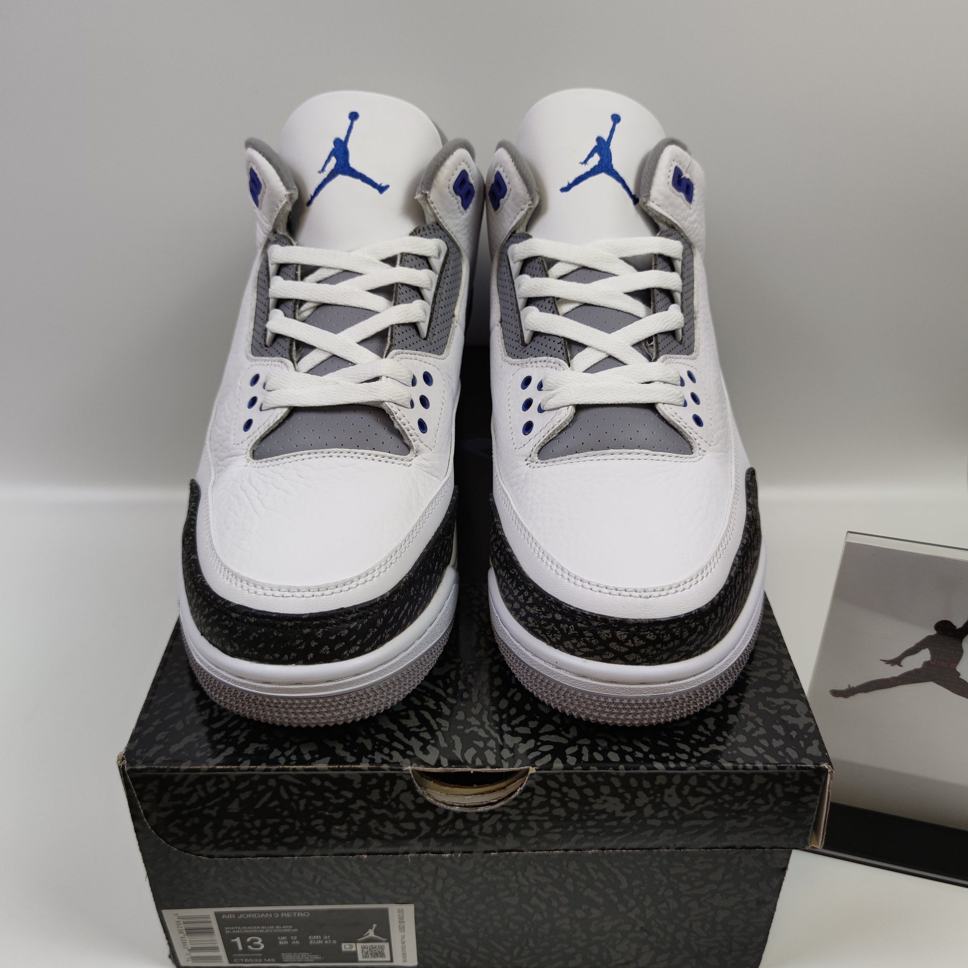 Air Jordan 3 Retro "Racer Blue" CT8532-145 - Nike x Jordan