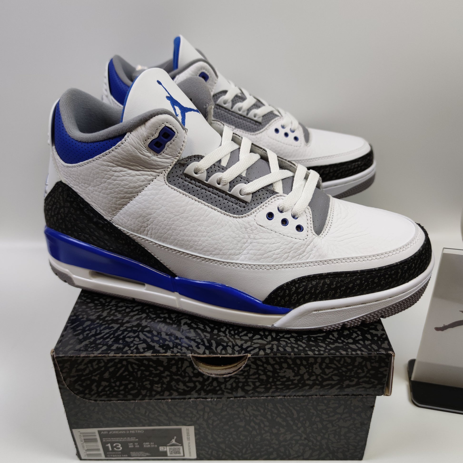 Air Jordan 3 Retro "Racer Blue" CT8532-145 - Nike x Jordan
