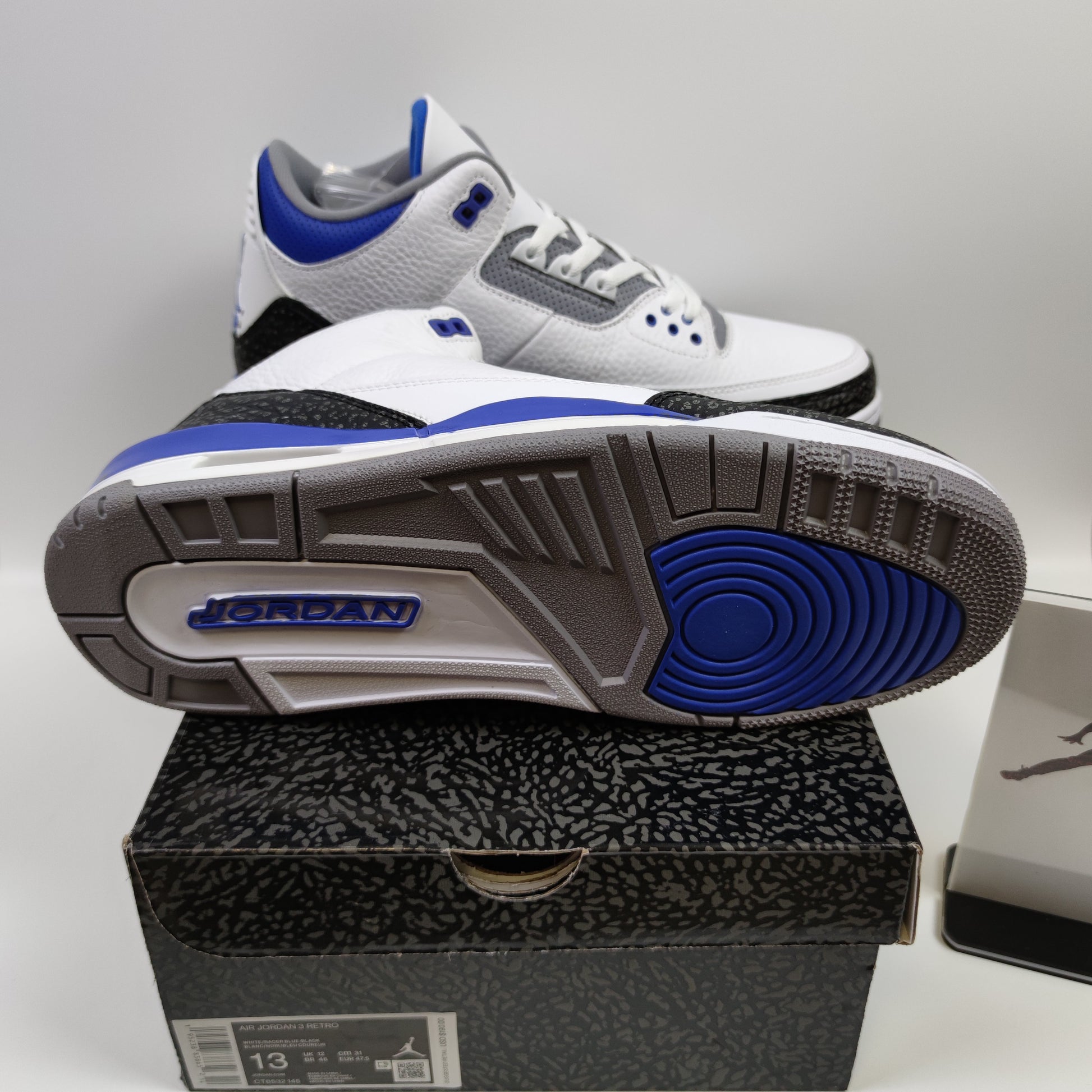 Air Jordan 3 Retro "Racer Blue" CT8532-145 - Nike x Jordan