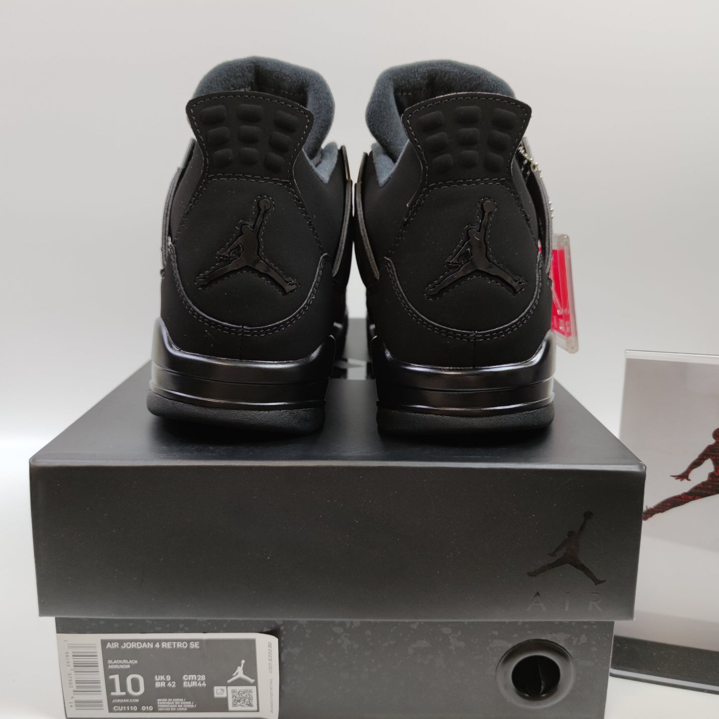 Air Jordan 4 "Black Cat" CU1110-010 - Nike x Jordan