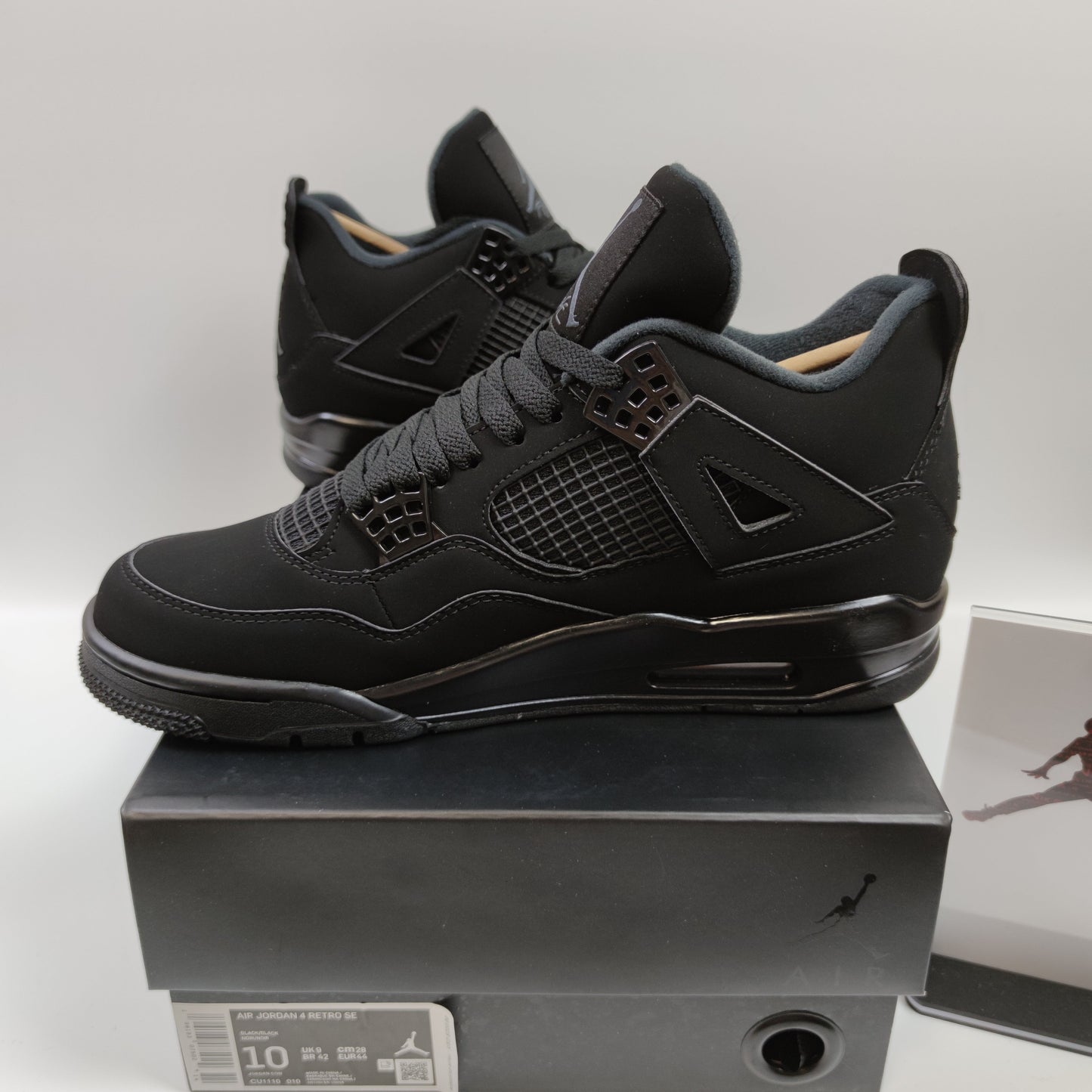 Air Jordan 4 "Black Cat" CU1110-010 - Nike x Jordan