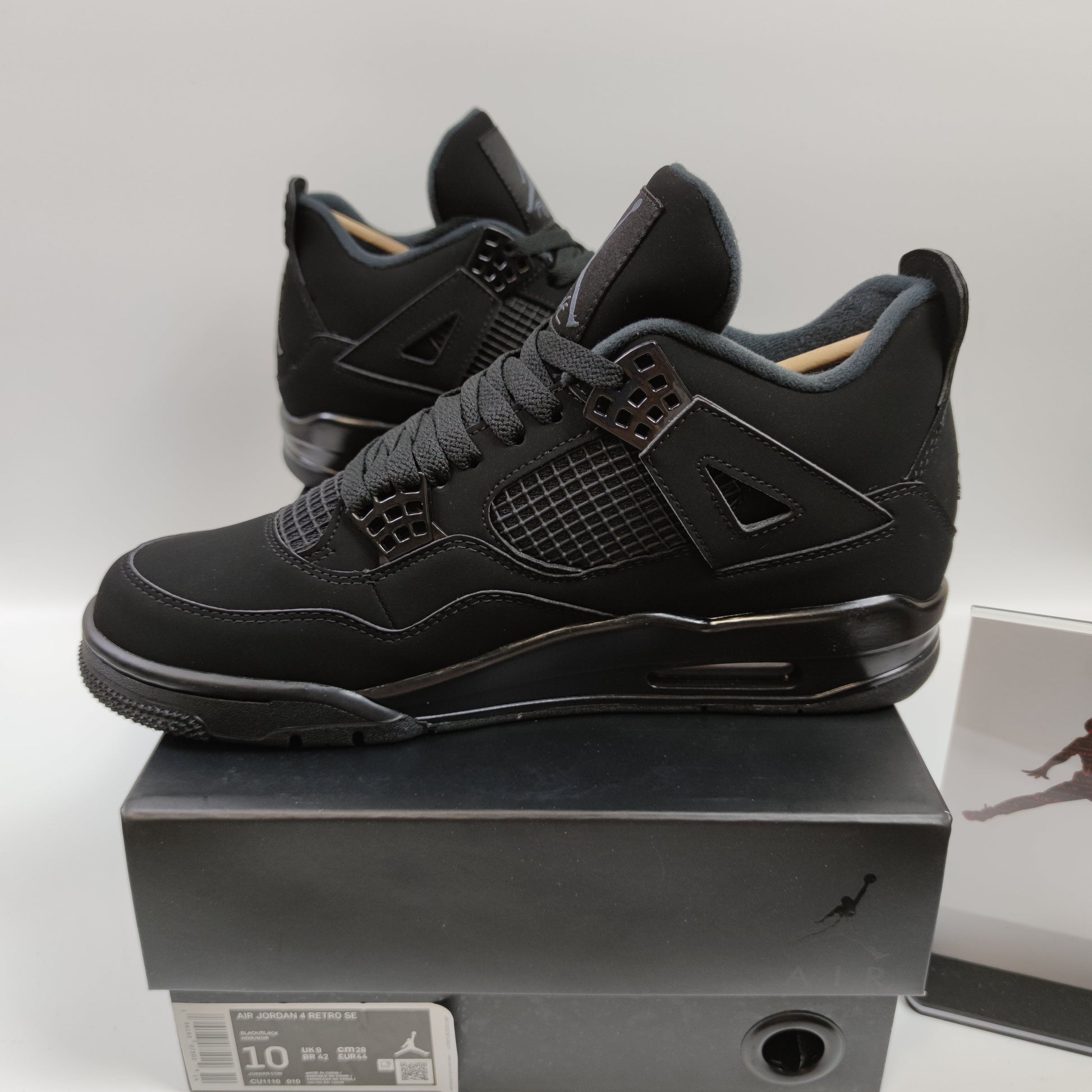 Air Jordan 4 "Black Cat" CU1110-010 - Nike x Jordan