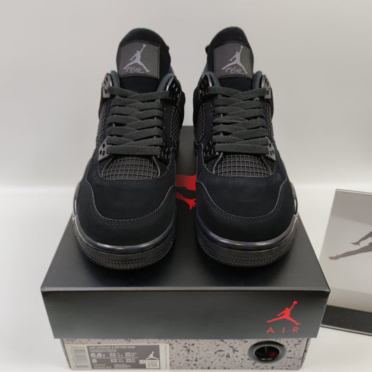 Air Jordan 4 "Black Cat" (GS) 408452-010 - Nike x Jordan