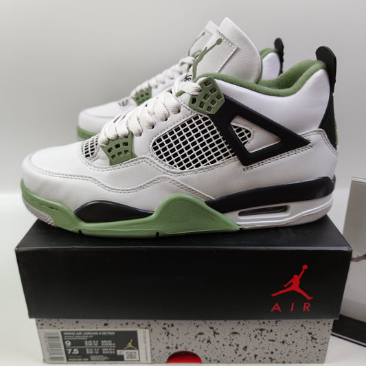 Air Jordan 4 "Oil Green" AQ9129-103 - Nike x Jordan