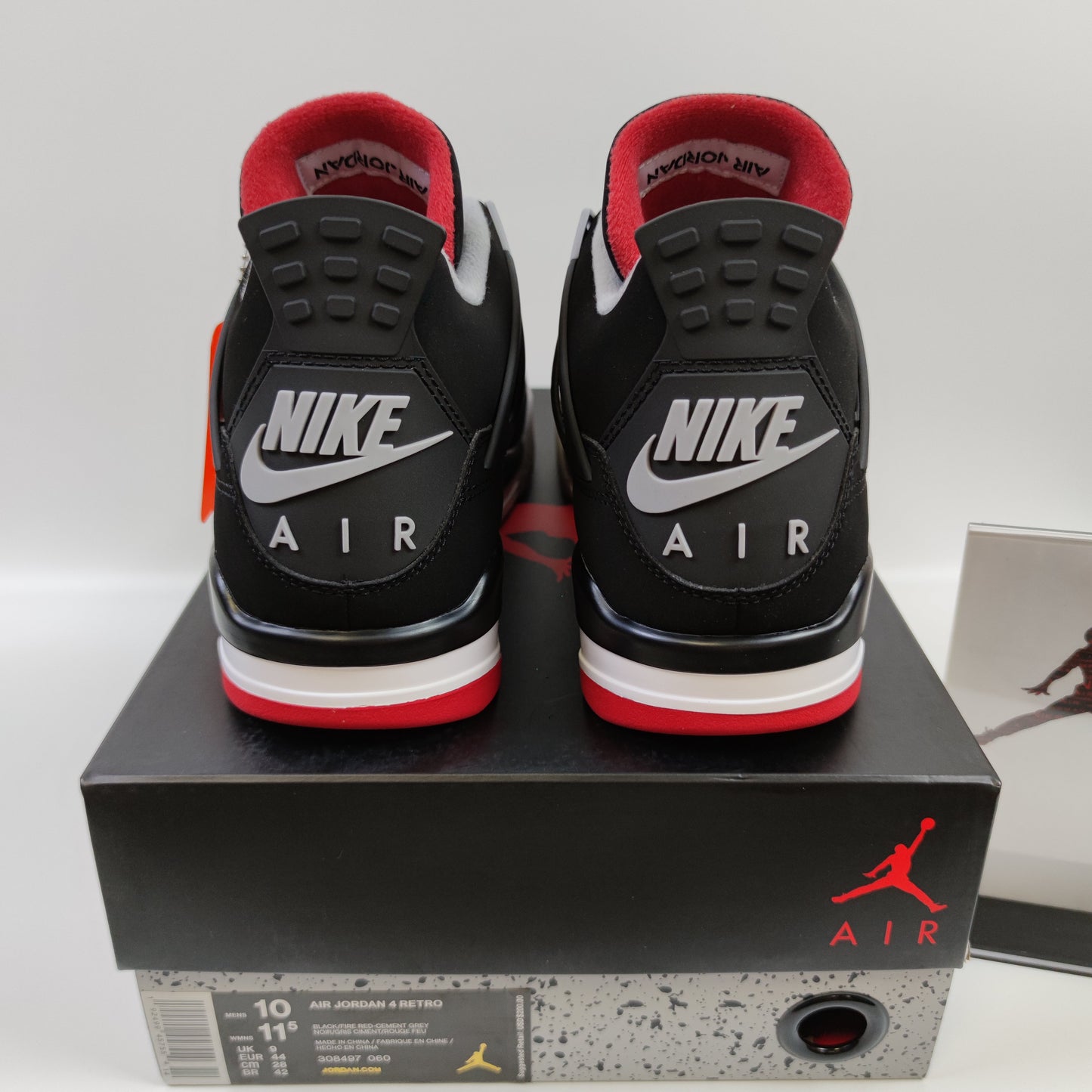 Air Jordan 4 Retro Bred 308497-060 - Nike x Jordan