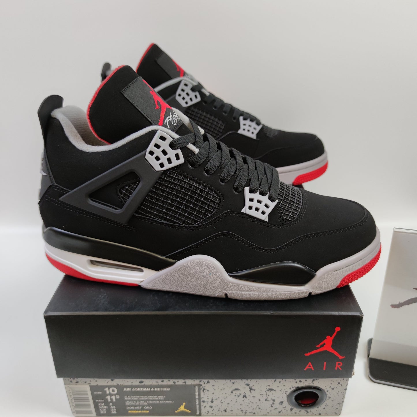 Air Jordan 4 Retro Bred 308497-060 - Nike x Jordan
