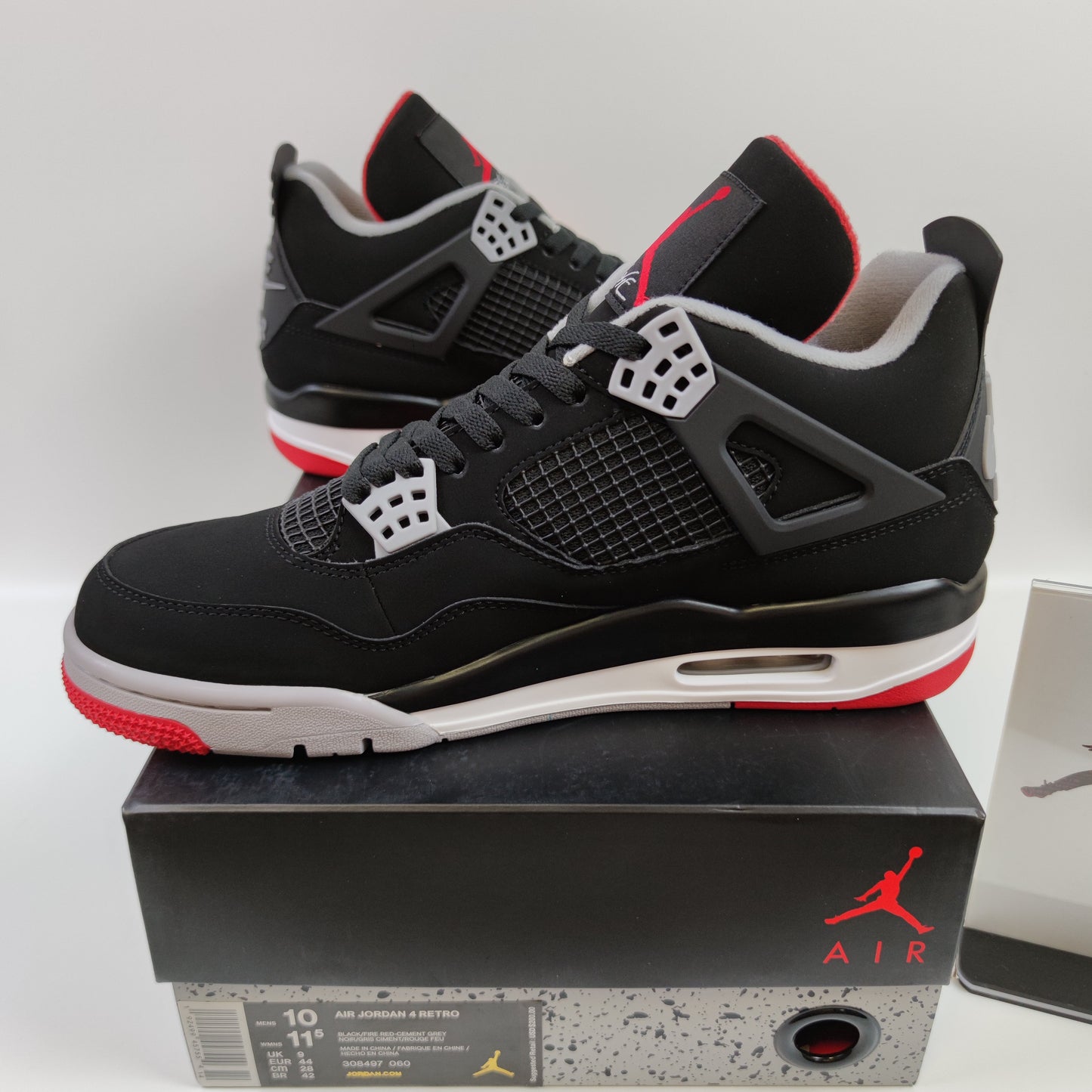 Air Jordan 4 Retro Bred 308497-060 - Nike x Jordan