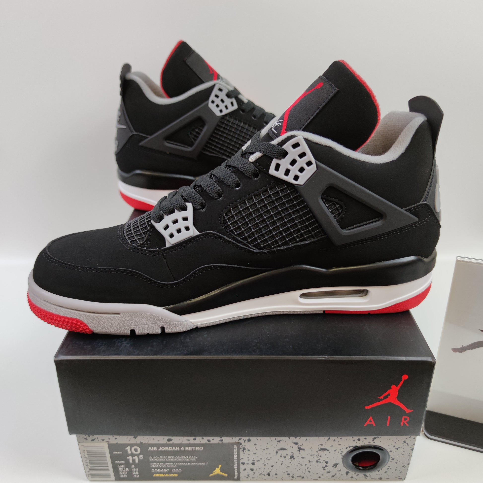 Air Jordan 4 Retro Bred 308497-060 - Nike x Jordan