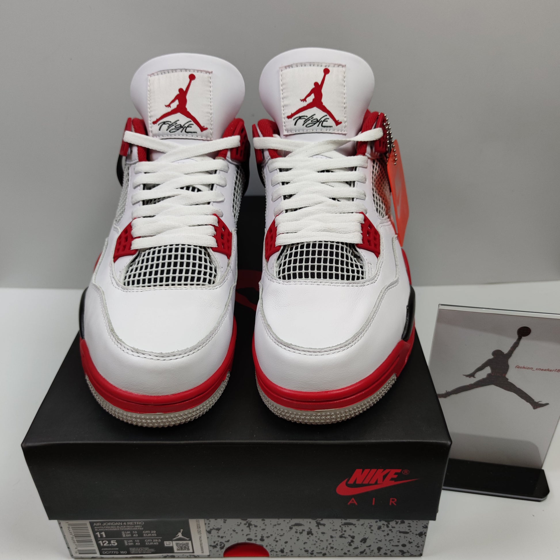 Air Jordan 4 Retro "Fire Red" DC7770-160 - Nike x Jordan