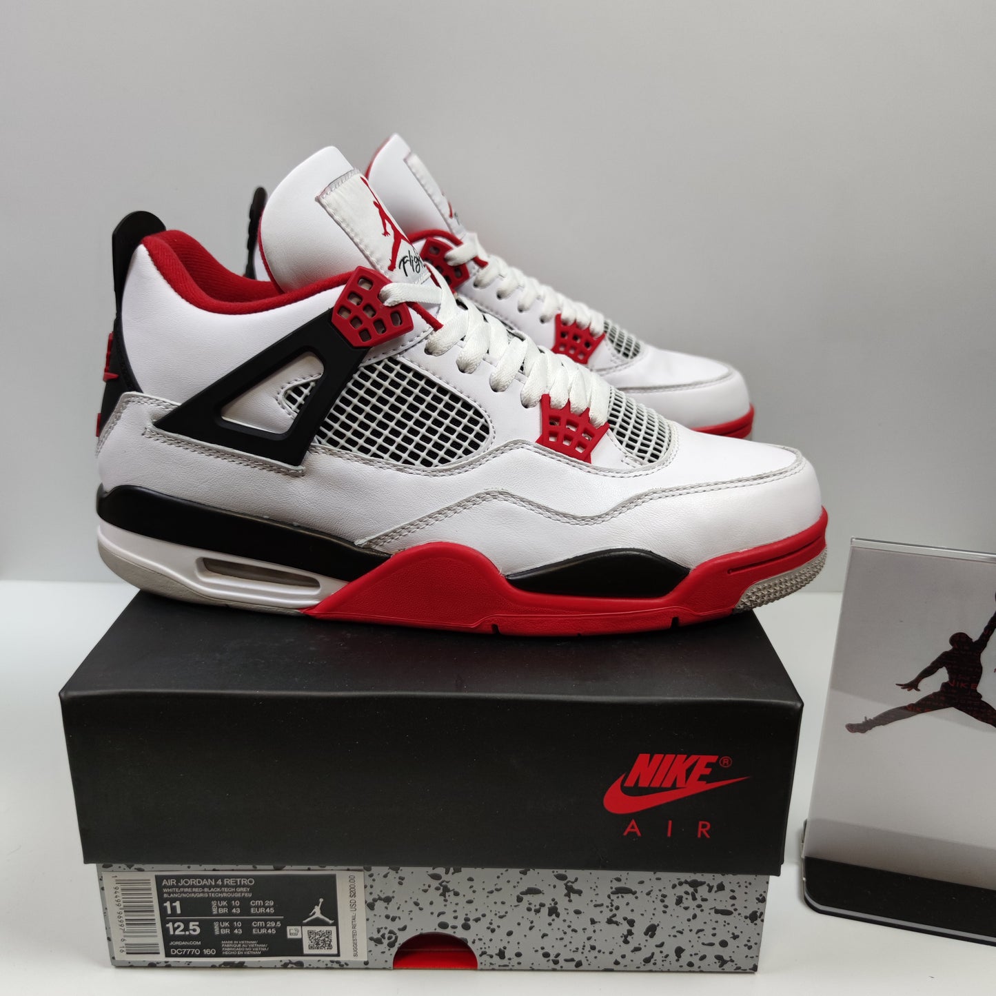 Air Jordan 4 Retro "Fire Red" DC7770-160 - Nike x Jordan