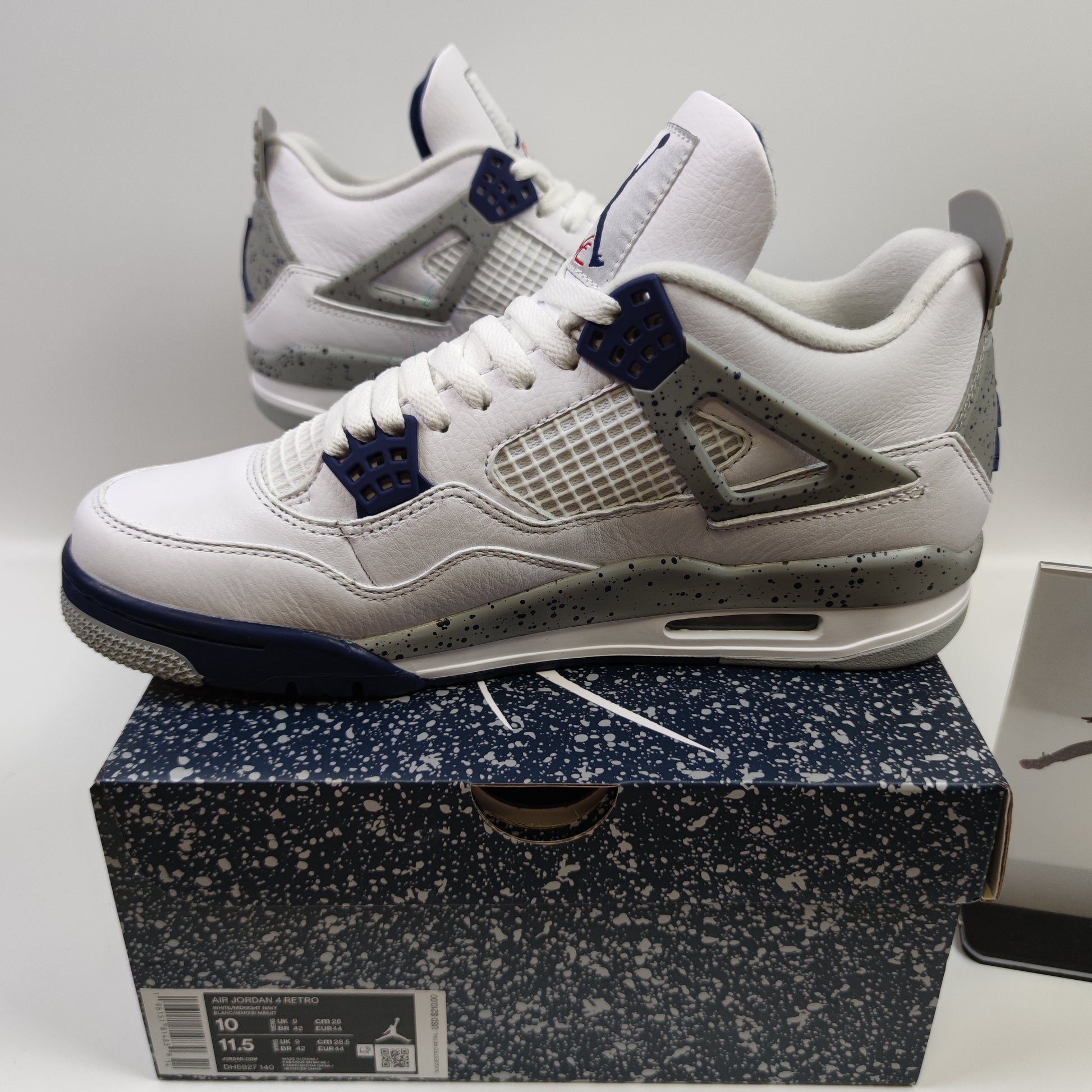 Air Jordan 4 Retro "Midnight Navy" DH6927-140 - Nike x Jordan