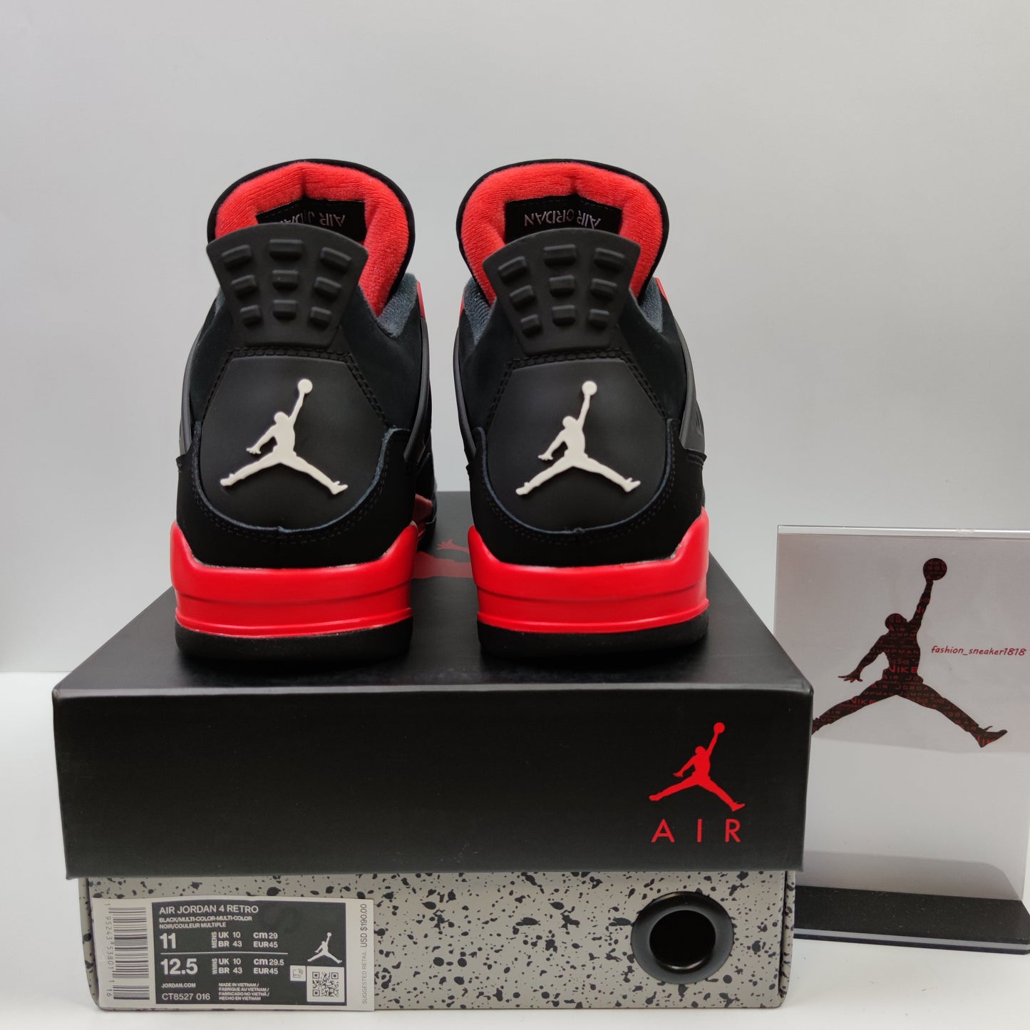 Air Jordan 4 Retro "Red Thunder" CT8527-016 - Nike x Jordan