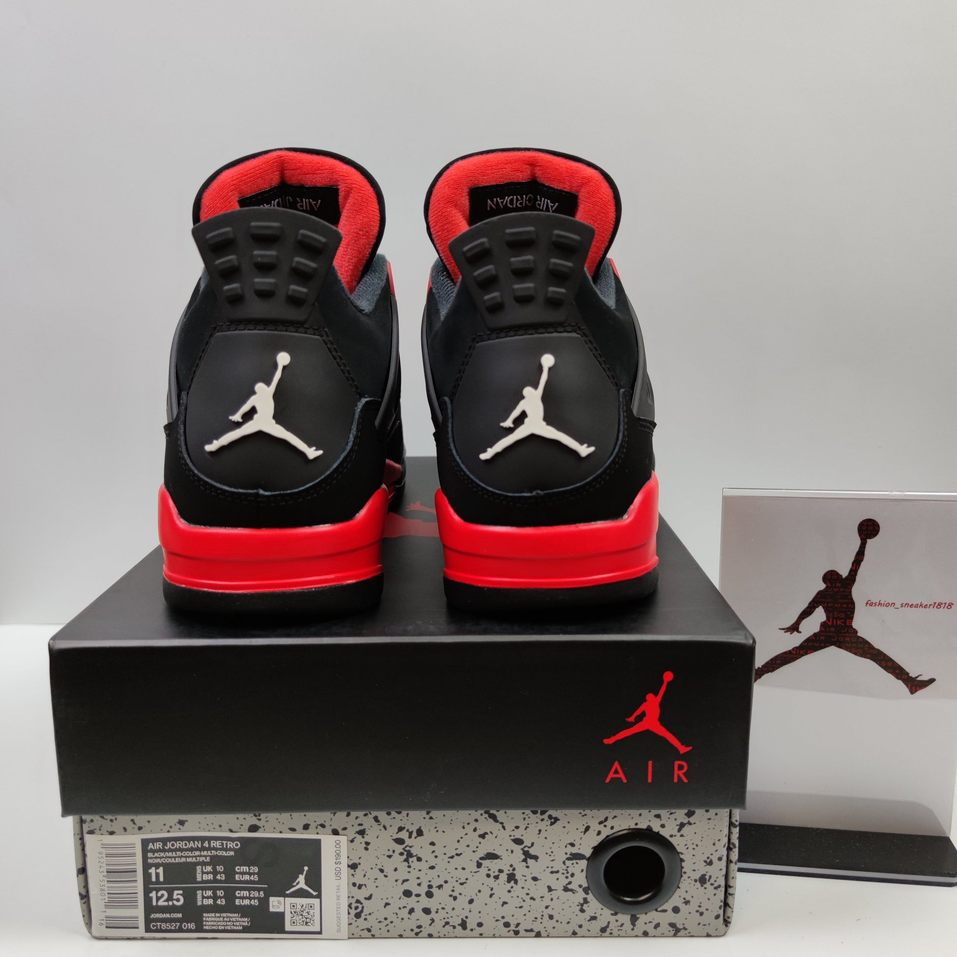 Air Jordan 4 Retro "Red Thunder" CT8527-016 - Nike x Jordan