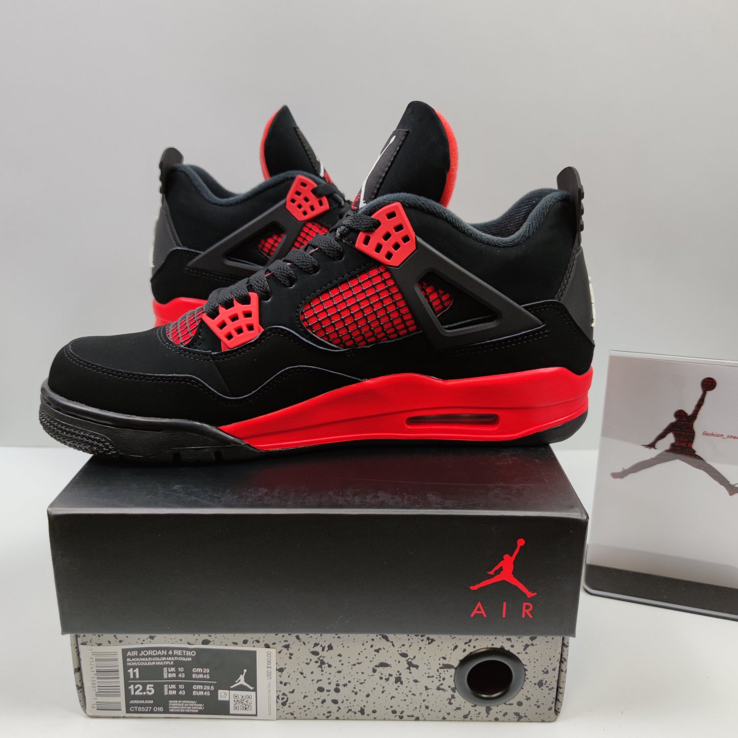 Air Jordan 4 Retro "Red Thunder" CT8527-016 - Nike x Jordan