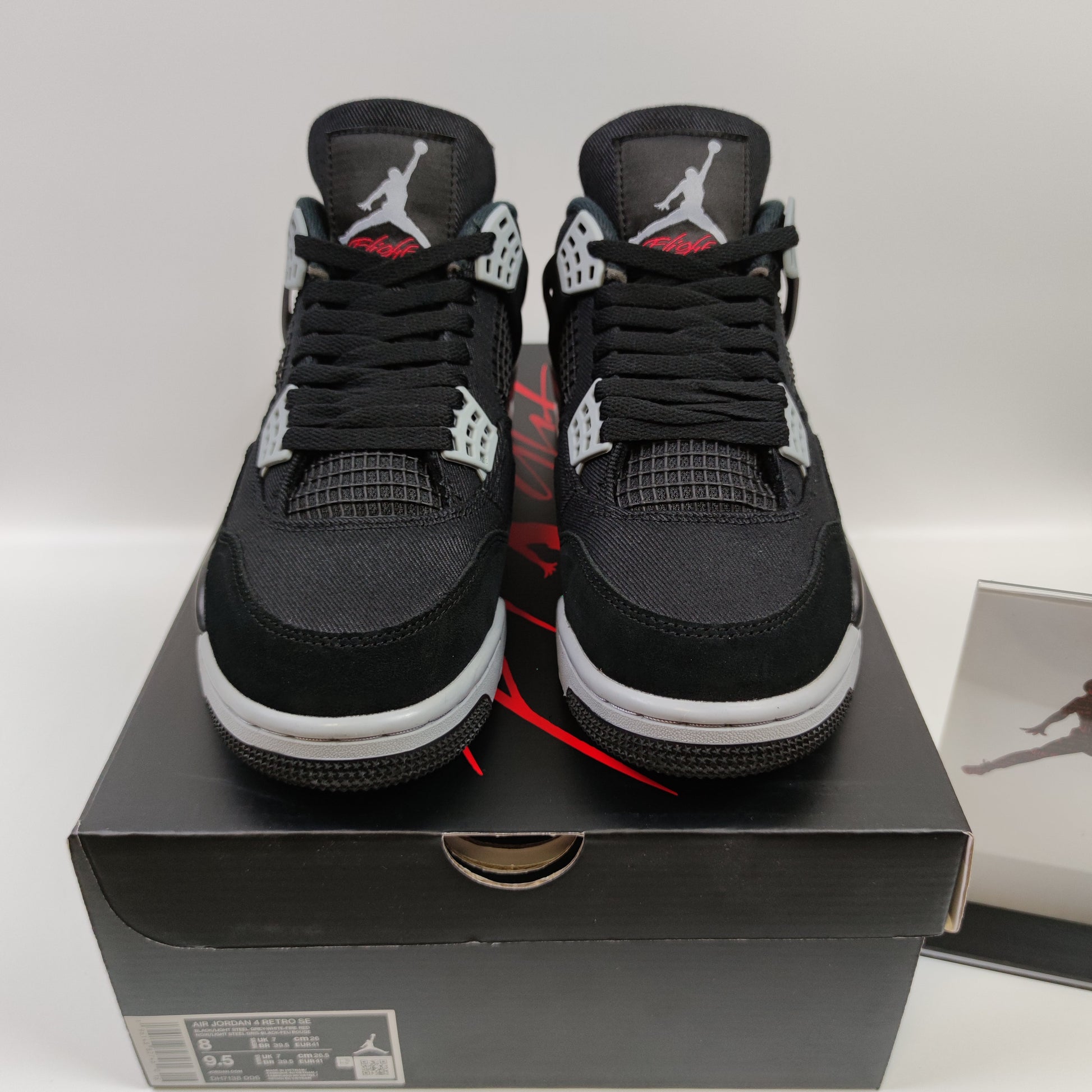 Air Jordan 4 Retro SE "Black Canvas" DH7138-006 - Nike x Jordan