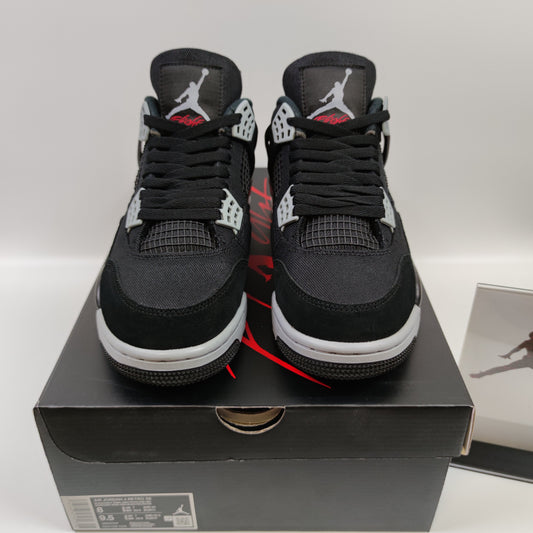 Air Jordan 4 Retro SE "Black Canvas" DH7138-006 - Nike x Jordan