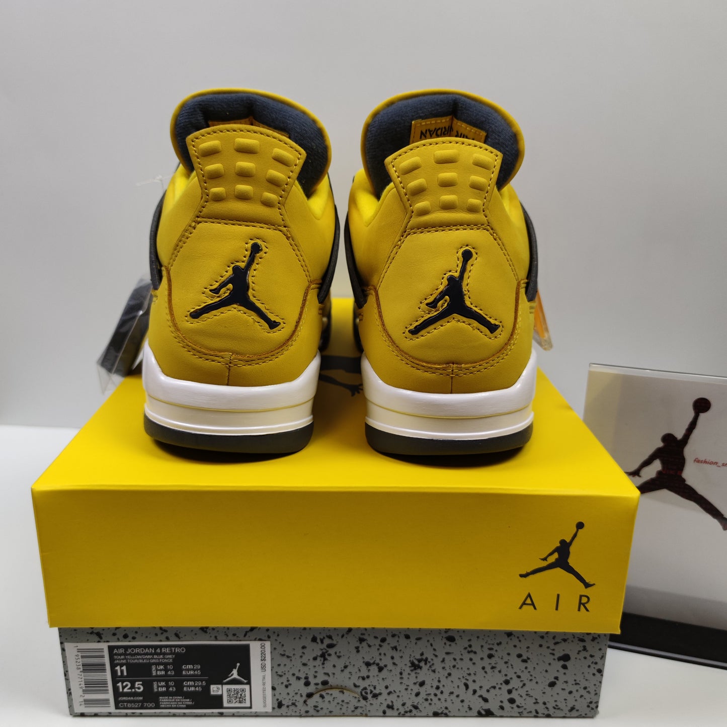 Air Jordan 4 Retro "Tour Yellow" CT8527-700 - Nike x Jordan