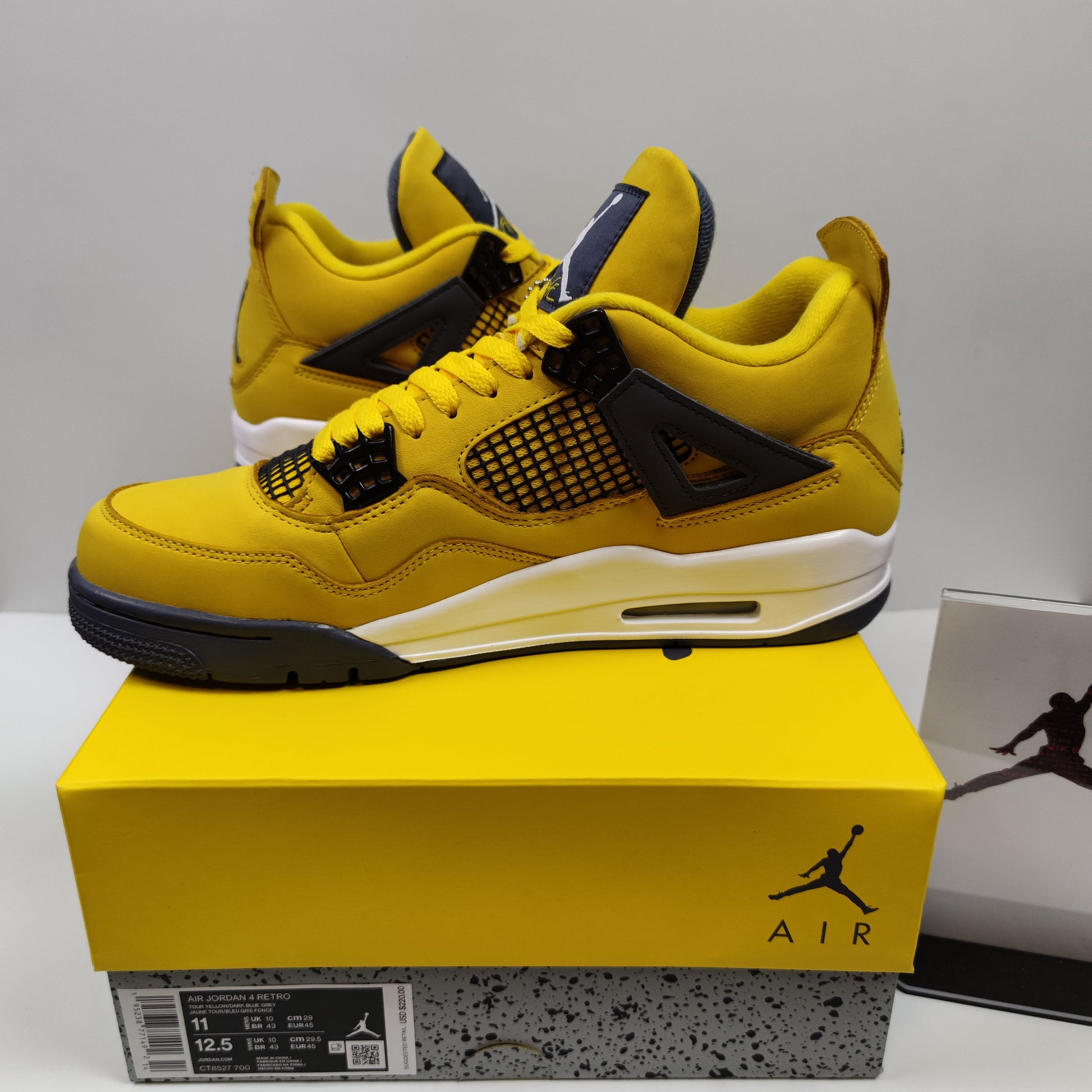 Air Jordan 4 Retro "Tour Yellow" CT8527-700 - Nike x Jordan